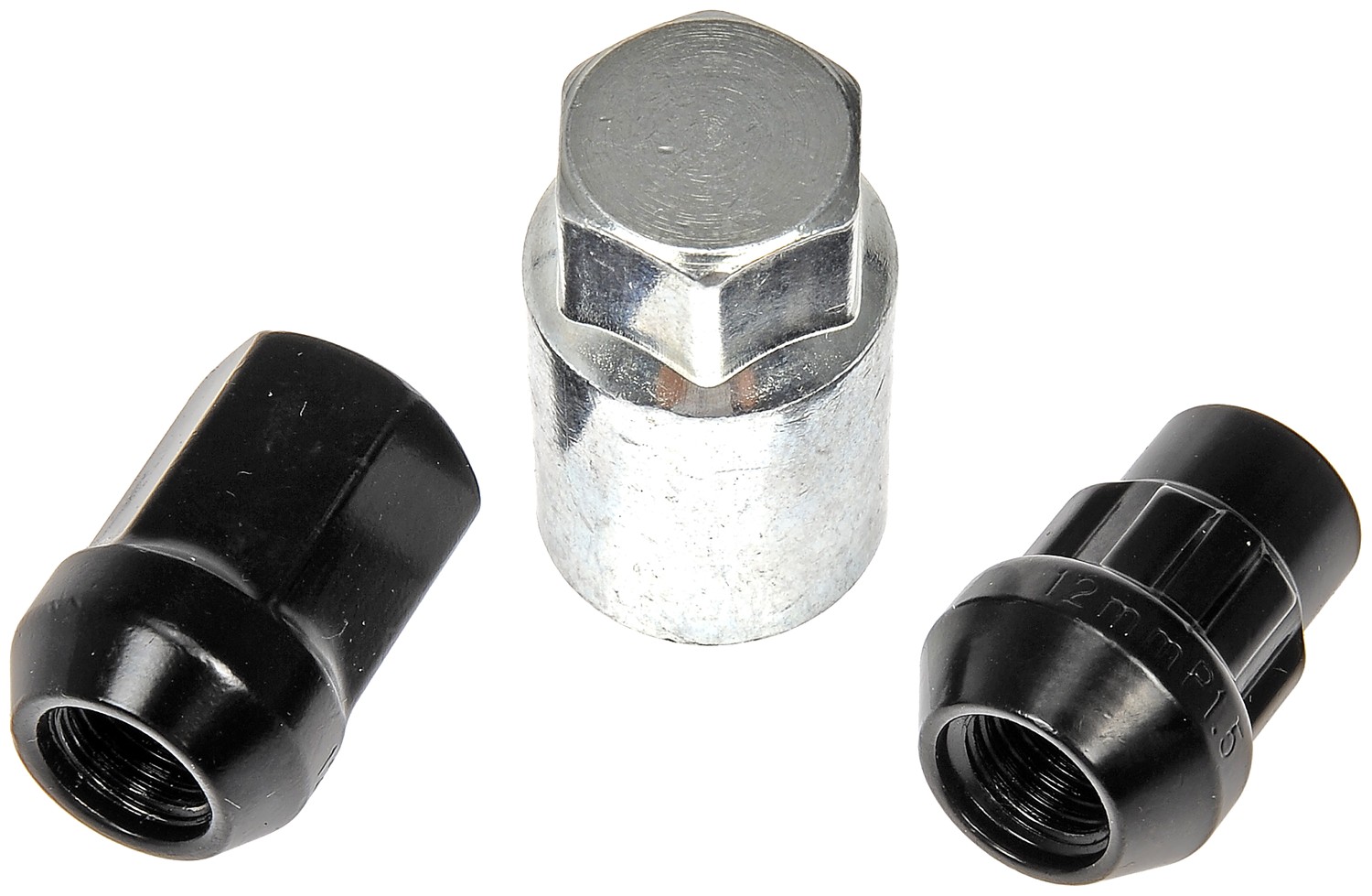 Dorman DOR-713-375A Black Acorn Wheel Nut Lock Set - Image 3