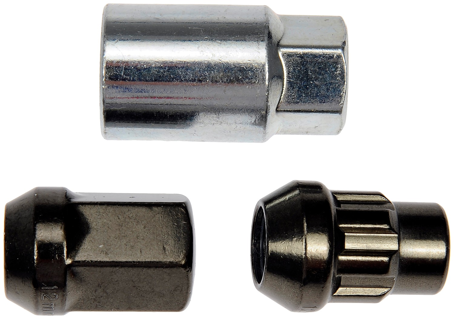 Dorman DOR-713-375Z Hyper Black Acorn Wheel Nut Lock Set - Image 5