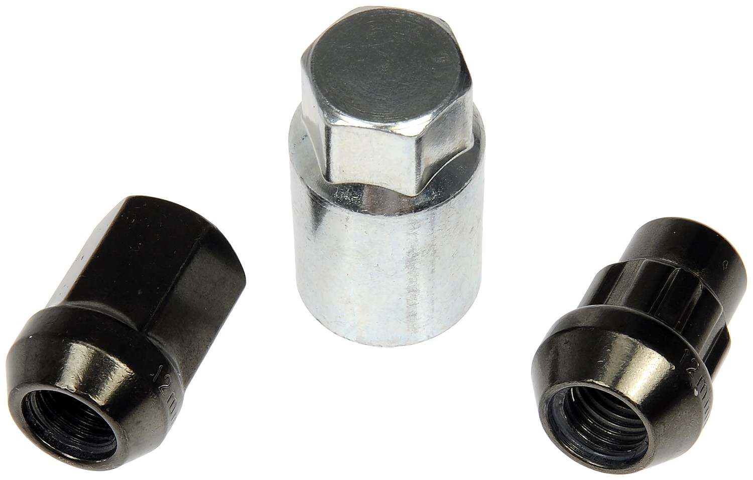 Dorman DOR-713-375Z Hyper Black Acorn Wheel Nut Lock Set - Image 4