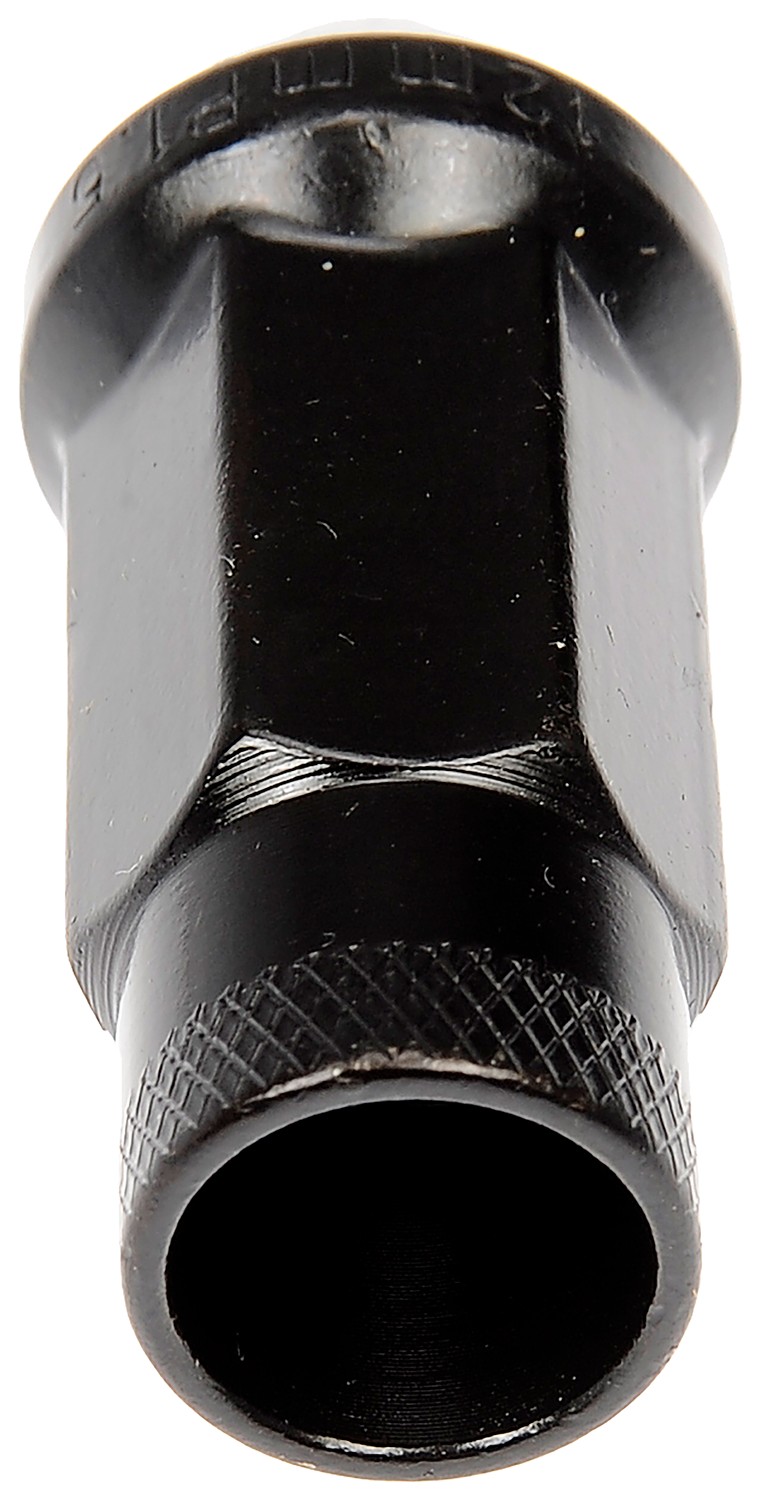Dorman 713-385A Black Open End Knurled Wheel Nuts - Image 2