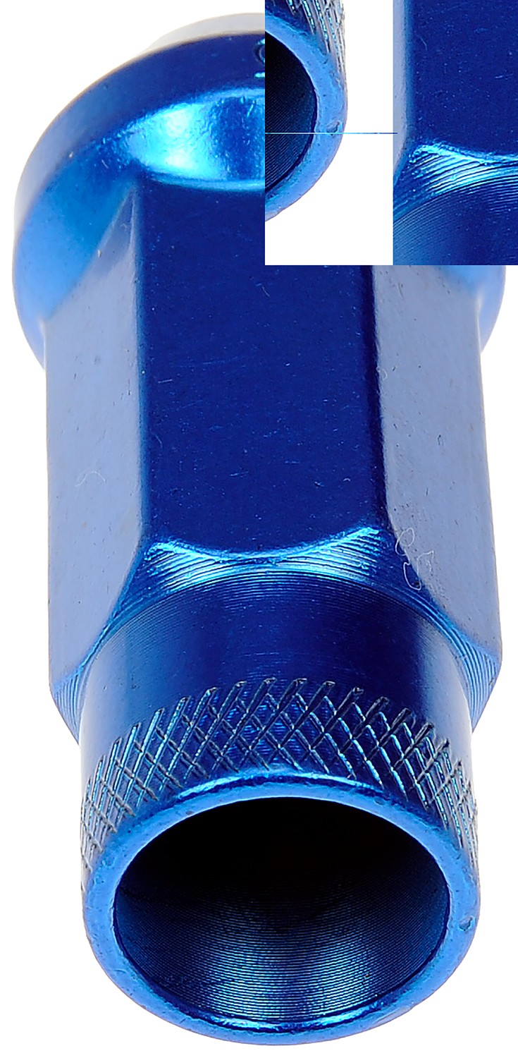 Dorman 713-385D Blue Open End Knurled Wheel Nuts - Image 3
