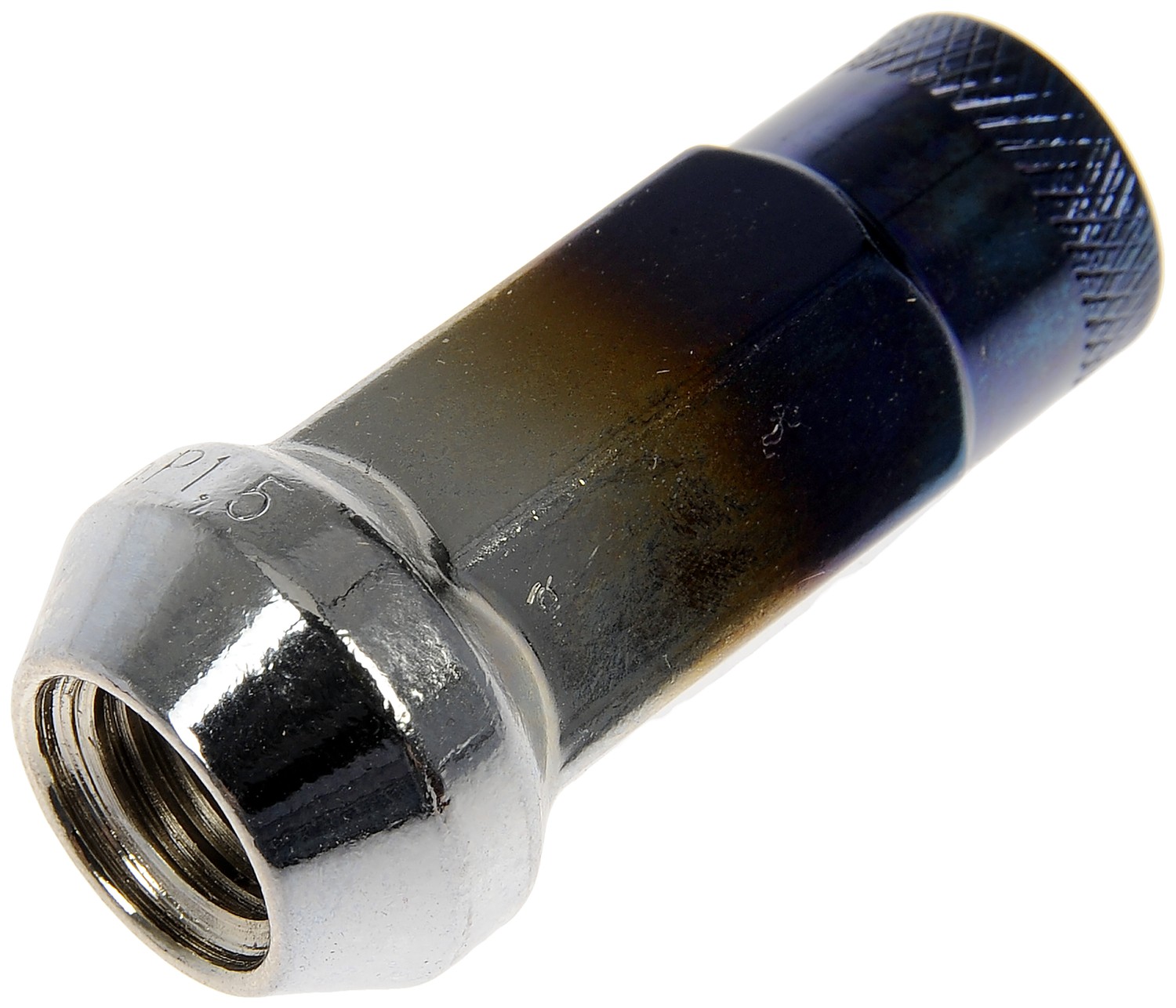 Dorman DOR-713-385T Ti-Blue Open End Knurled Wheel Nuts