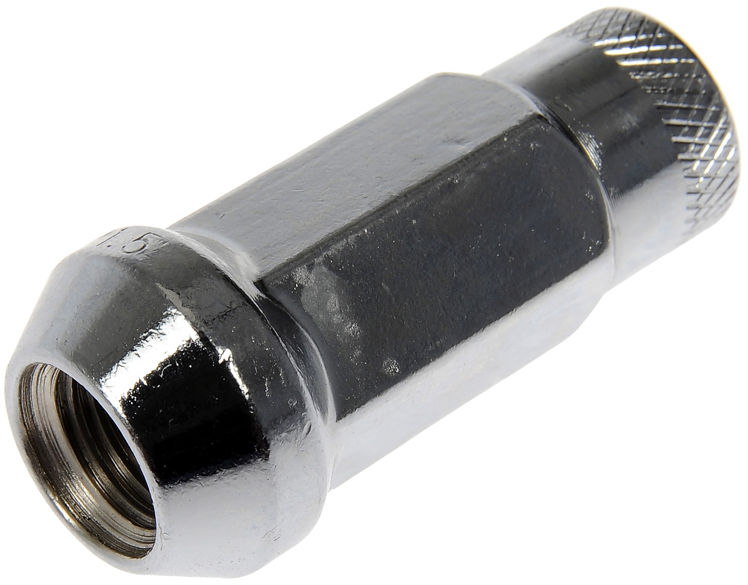 Dorman DOR-713-385 Chrome Open End Knurled Wheel Nuts - Image 3