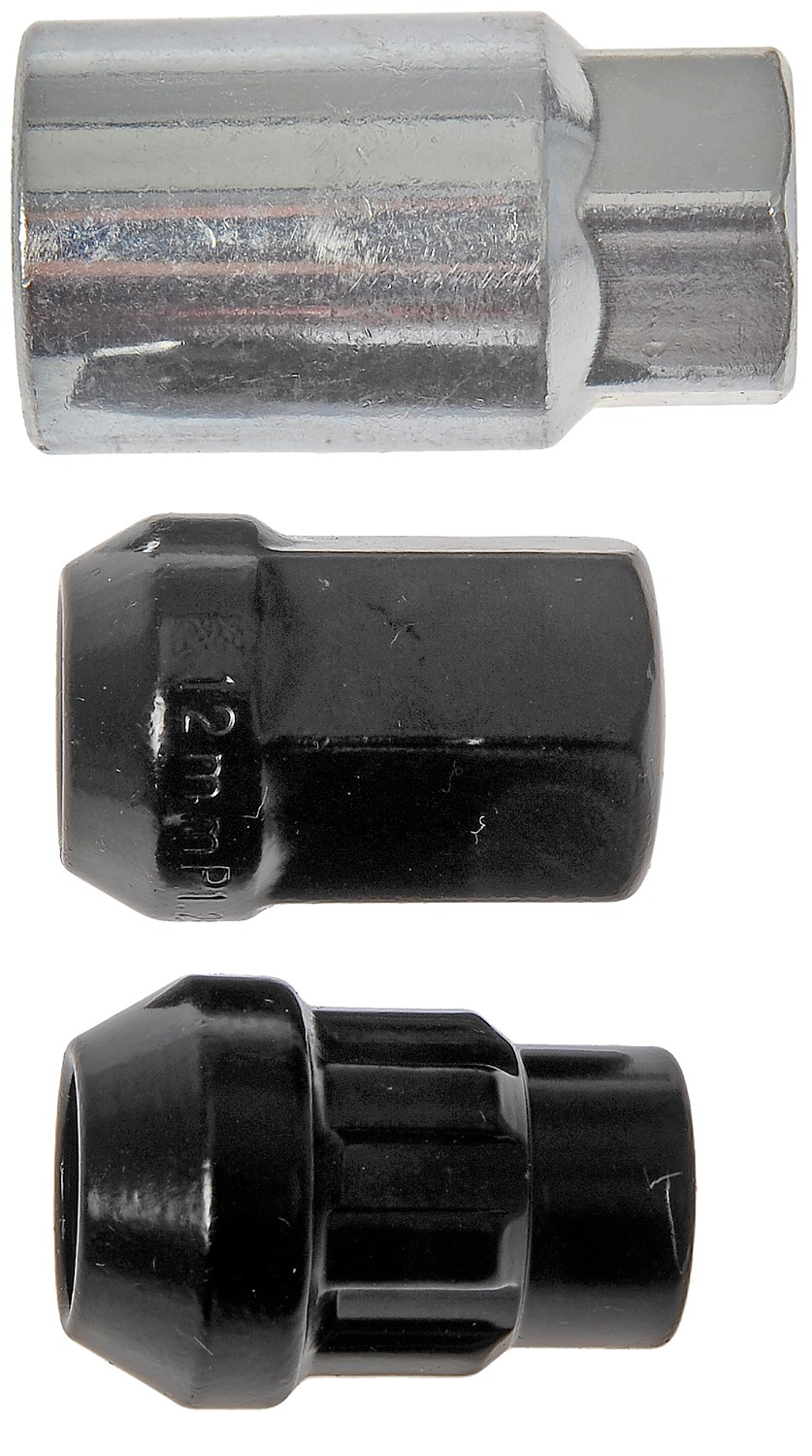 Dorman DOR-713-475A Black Acorn Wheel Nut Lock Set - Image 3