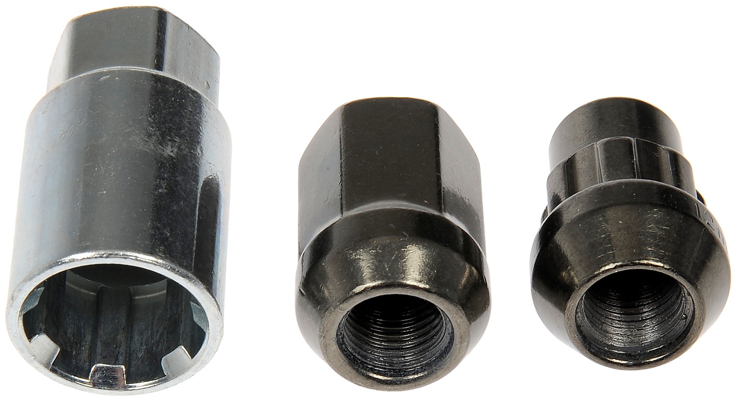 Dorman 713-475Z Hyper Black Acorn Wheel Nut Lock Set