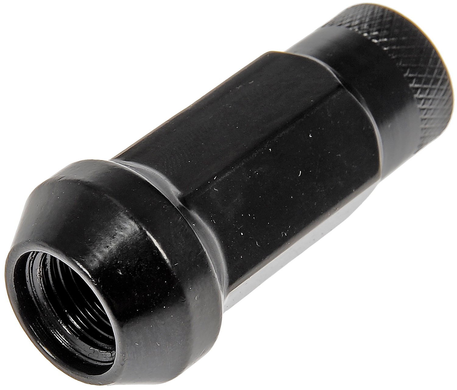 Dorman DOR-713-485A Black Open End Knurled Wheel Nuts - Image 2