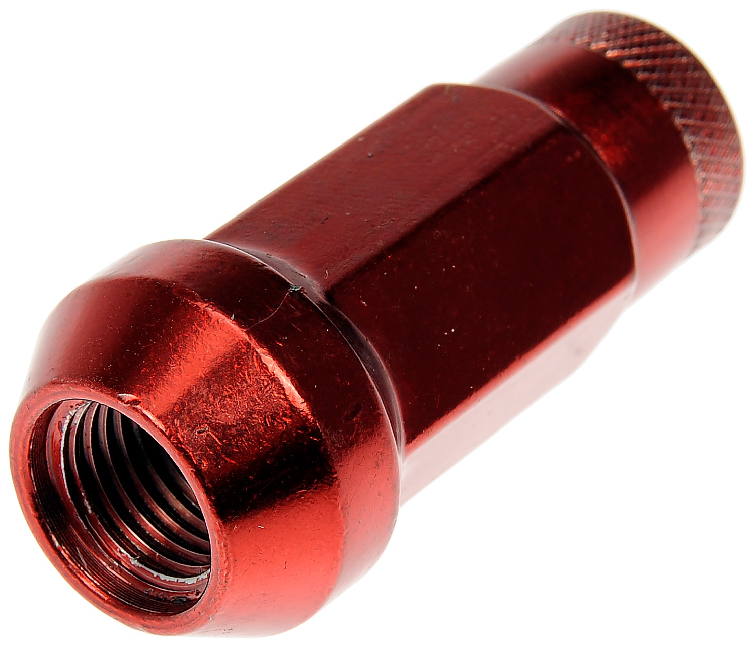 Dorman DOR-713-485E Red Open End Knurled Wheel Nuts