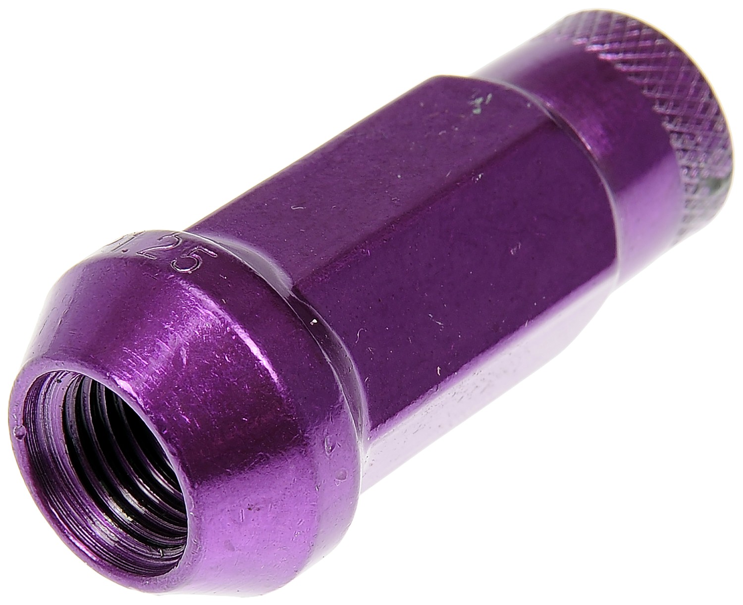 Dorman DOR-713-485J Purple Open End Knurled Wheel Nuts - Image 2