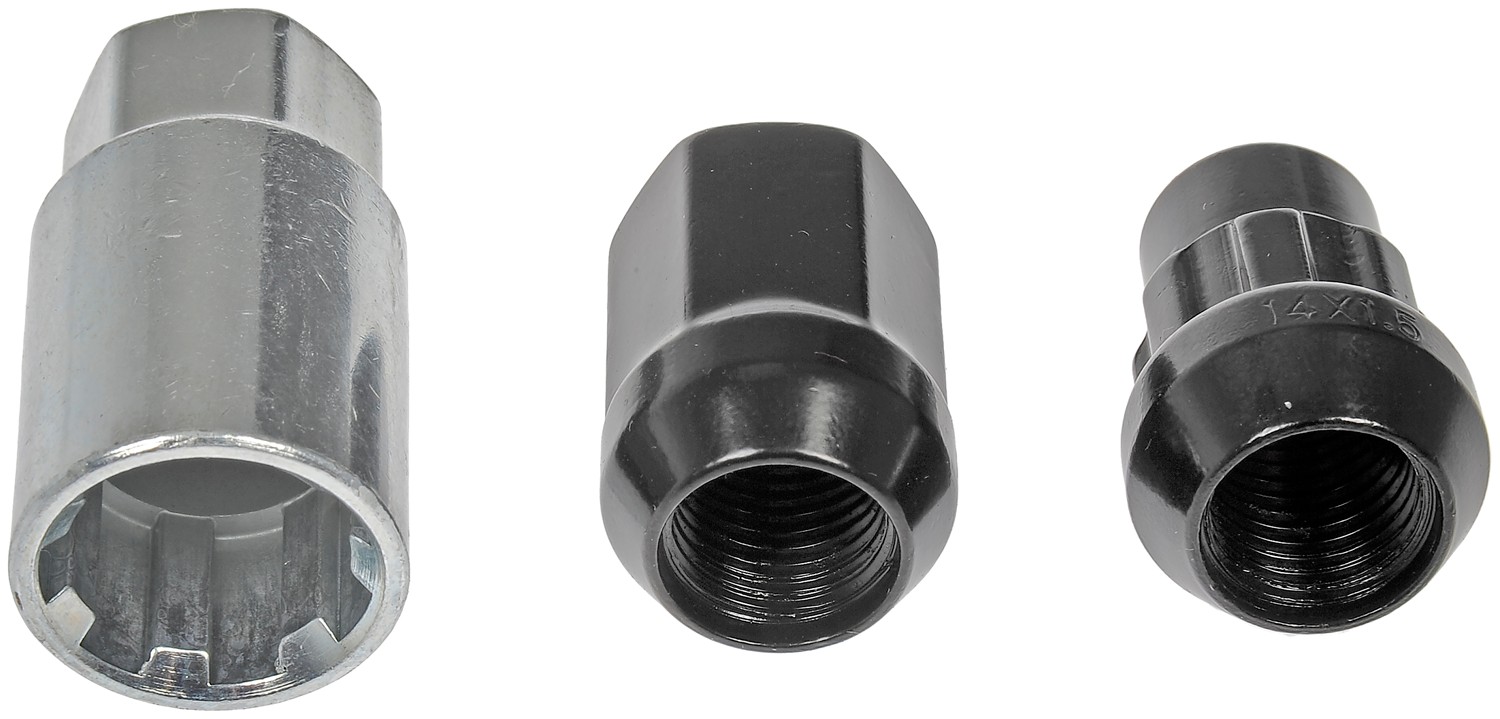 Dorman 713-675A Black Acorn Wheel Nut Lock Set