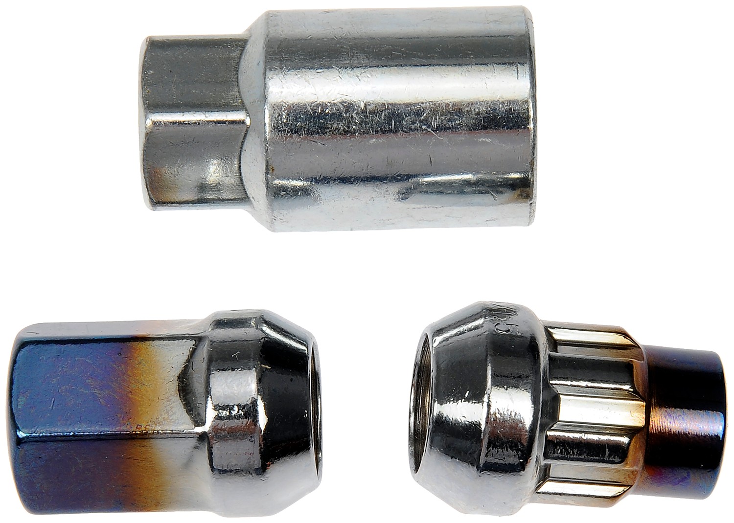 Dorman 713-675T Ti-Blue Acorn Wheel Nut Lock Set