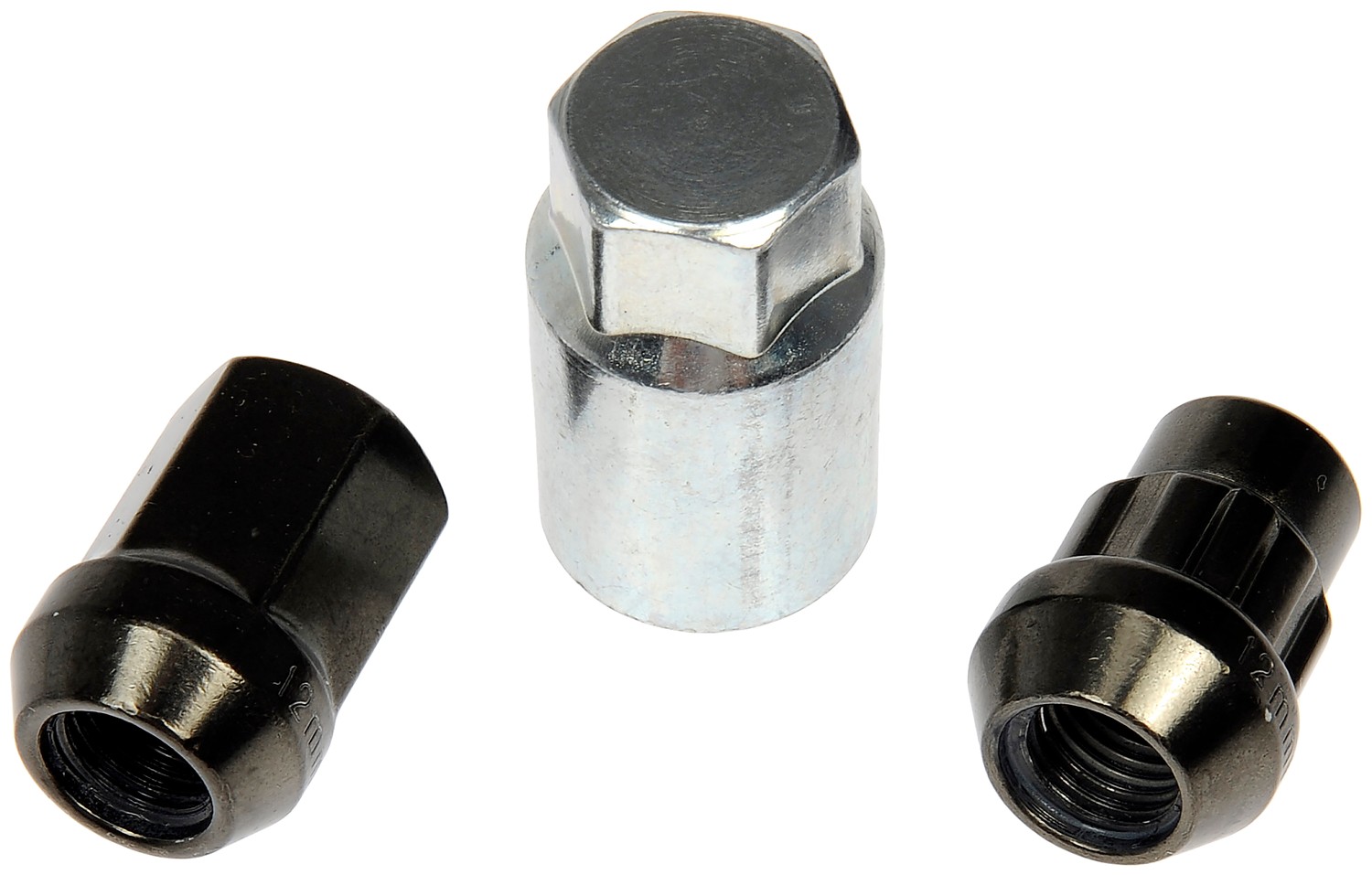 Dorman DOR-713-675Z Hyper Black Acorn Wheel Nut Lock Set - Image 4