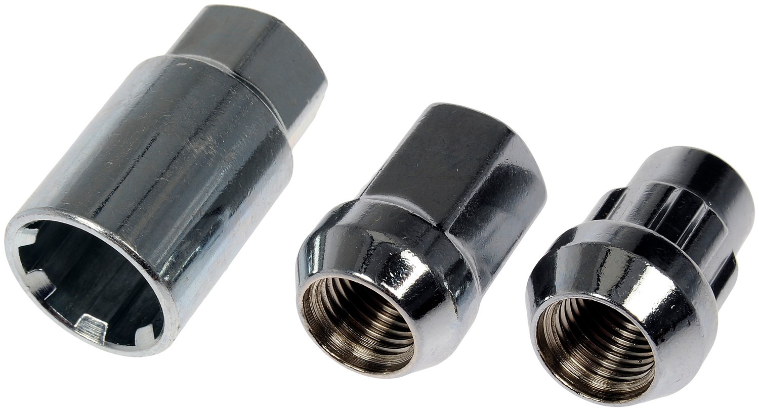 Dorman DOR-713-675 Chrome Acorn Wheel Nut Lock Set - Image 2