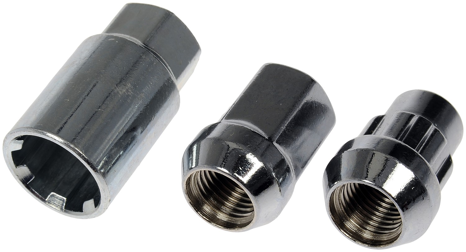 Dorman DOR-713-675 Chrome Acorn Wheel Nut Lock Set - Image 4