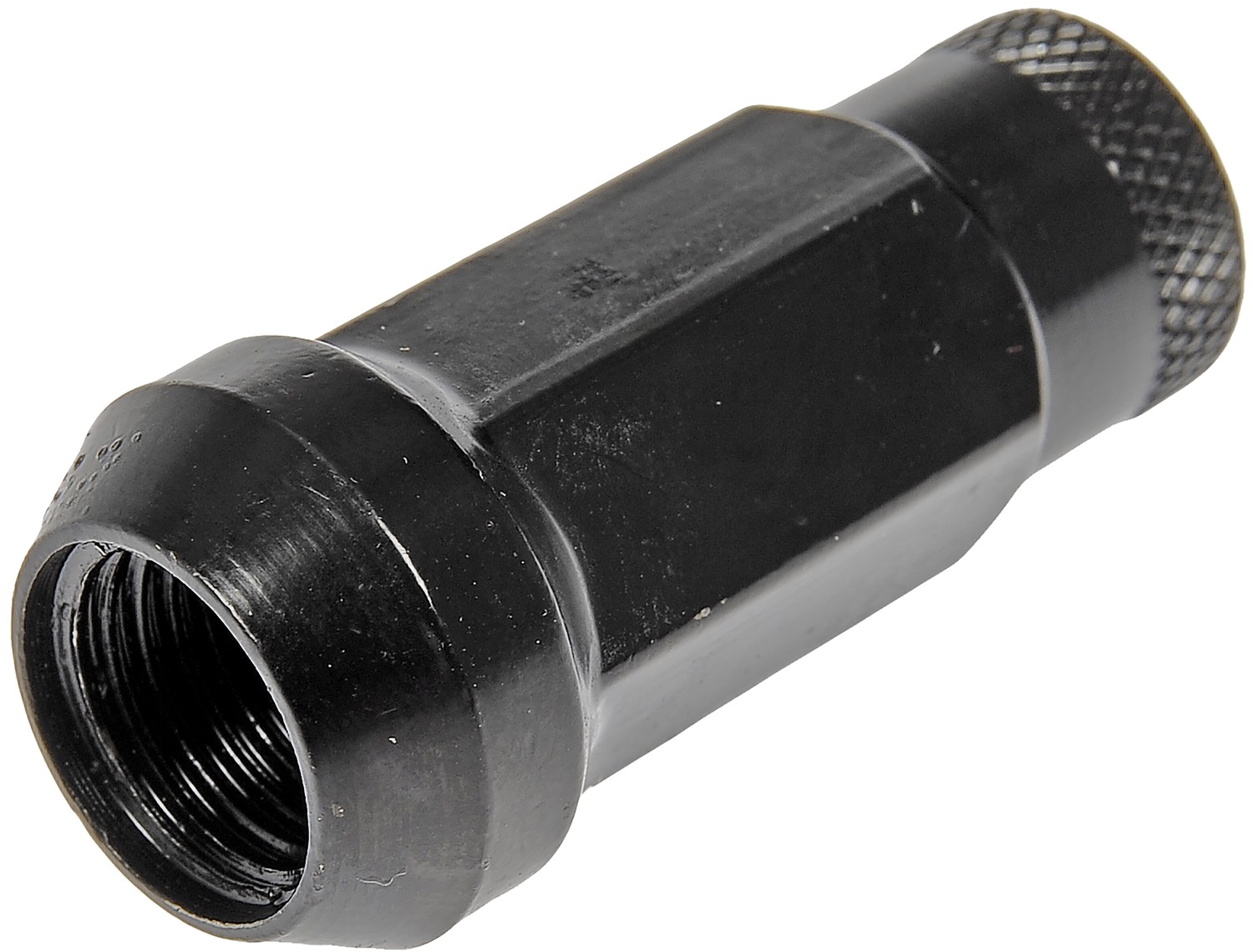 Dorman DOR-713-685A Black Open End Knurled Wheel Nuts