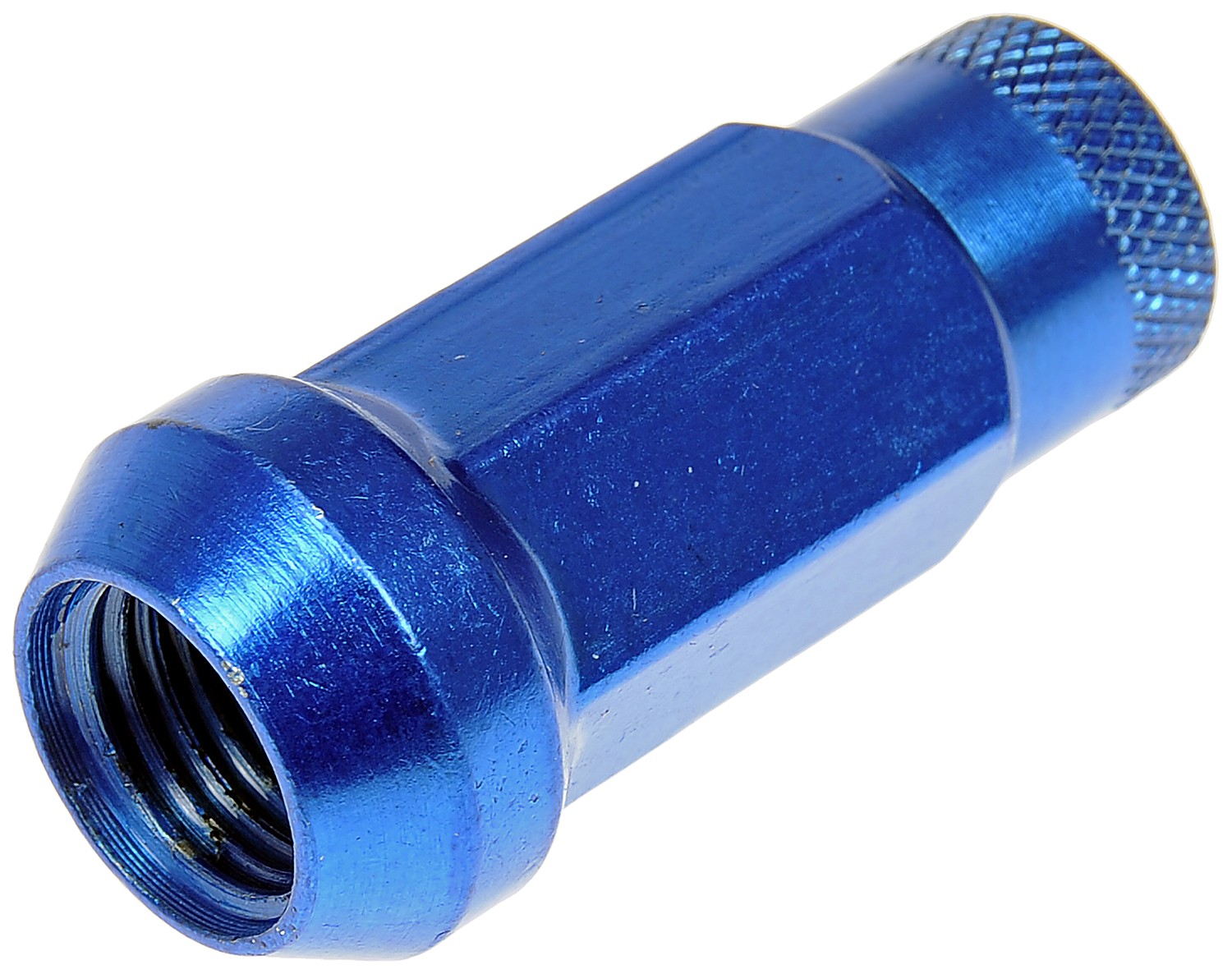 Dorman DOR-713-685D Blue Open End Knurled Wheel Nuts - Image 2