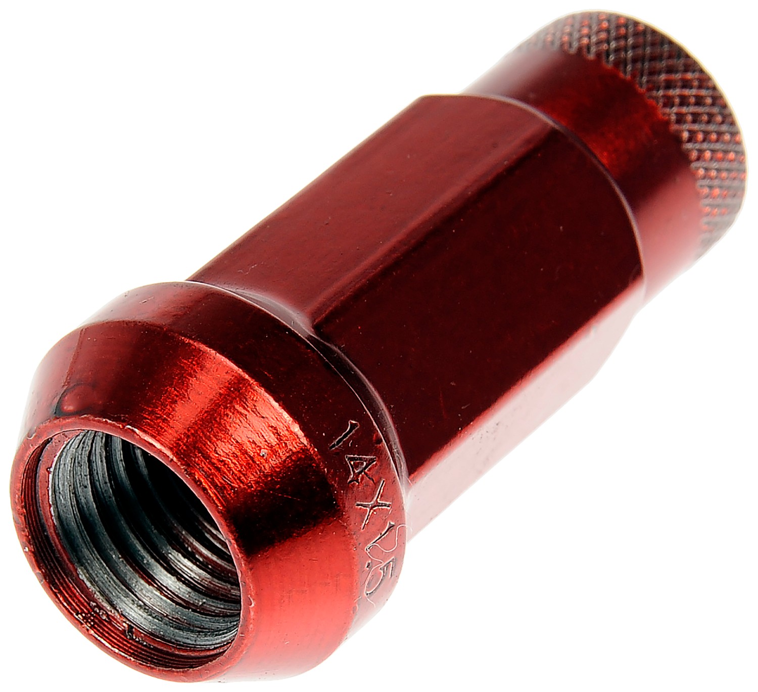 Dorman 713-685E Red Open End Knurled Wheel Nuts - Image 2