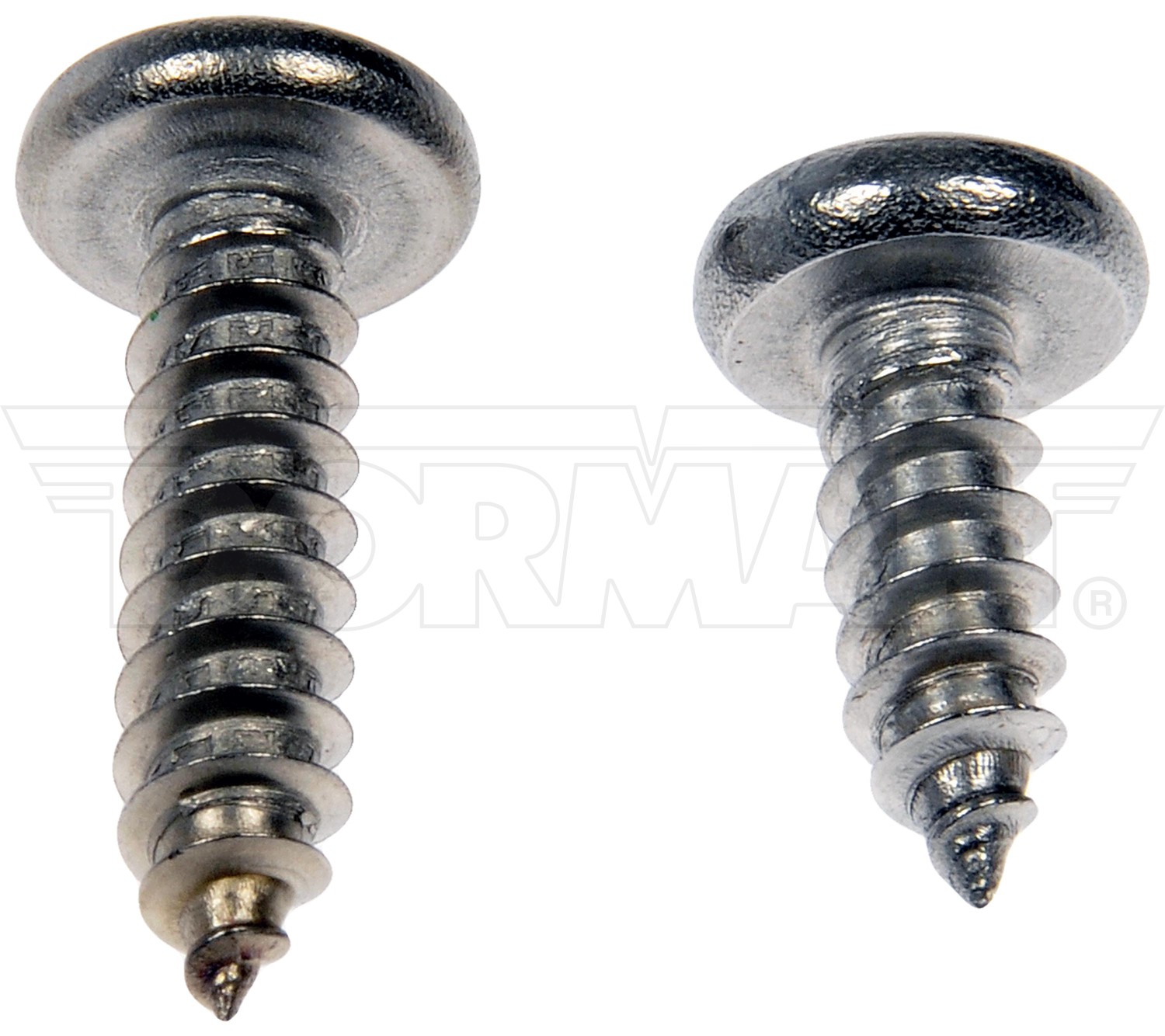 Dorman DOR-784-105D Self Tapping Screws - Stainless Steel - Pan Head - No.6 X 1/2 In., 3/4 In.