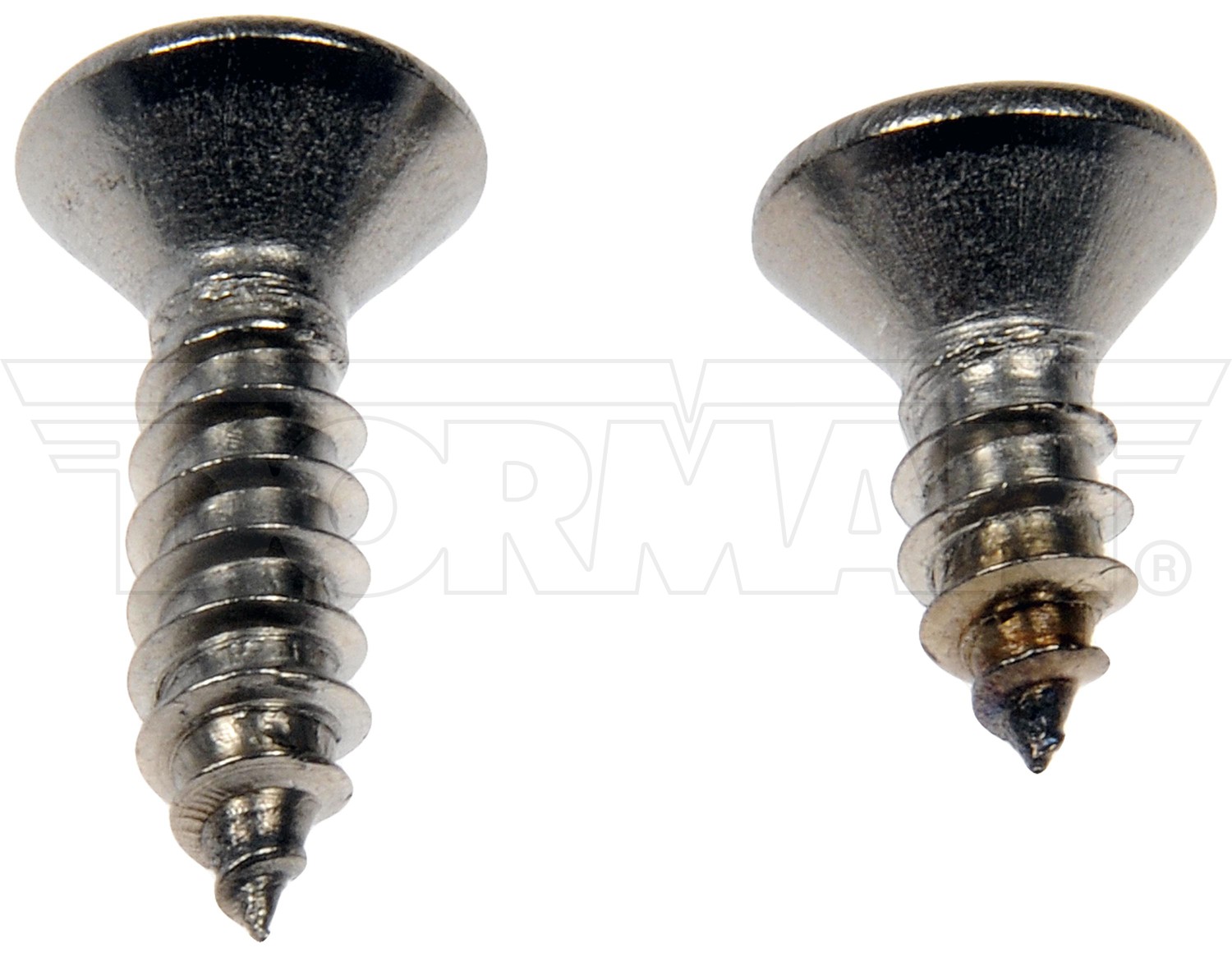 Dorman DOR-784-140D Self Tapping Screws - Stainless Steel - Oval Head - No.10 X 1/2 In., 3/4 In.