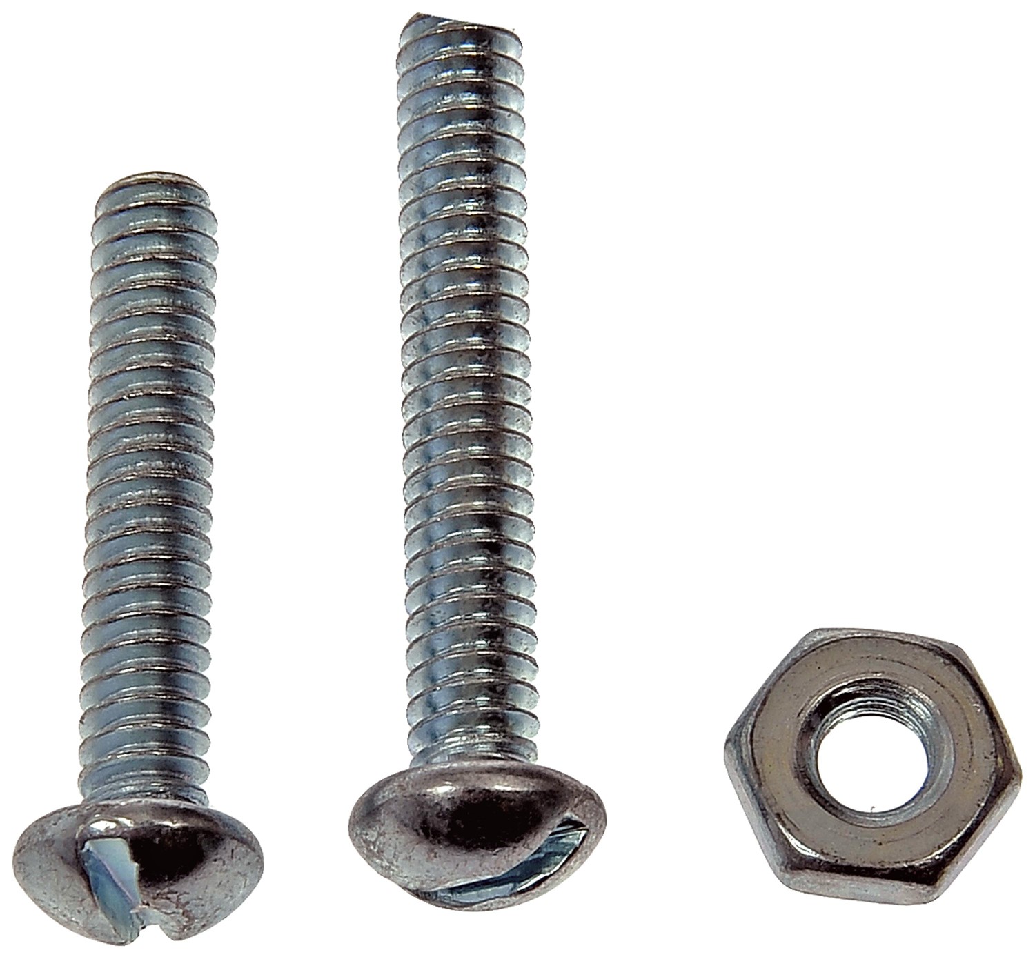Dorman DOR-784-602 Stove Bolt With Nuts - 3/16-24 In. x 1 In./1-1/4In.