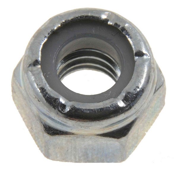 Dorman DOR-784-750 Hex Lock Nuts With Nylon Ring-Grade 2- Thread Size 1/4-20 In., Height 5/16 In.