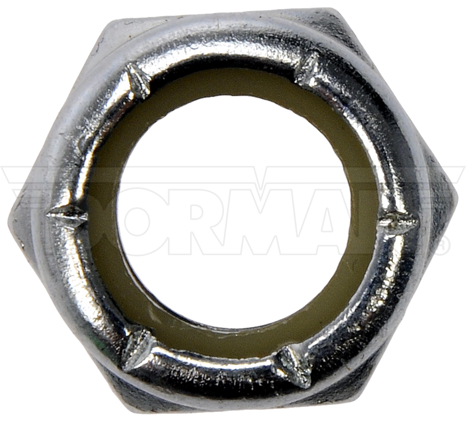 Dorman DOR-784-760 Hex Lock Nuts With Nylon Ring-Grade 2-Thread Size7/16-14 In.,Height29/64 In.