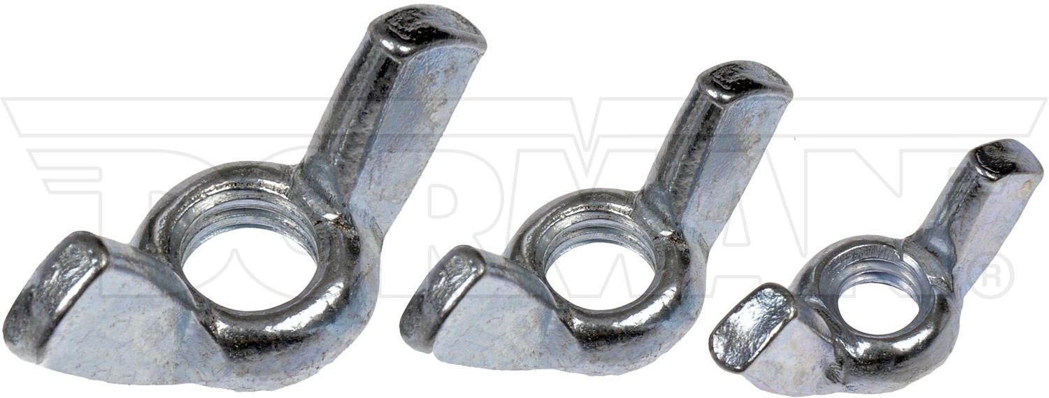 Dorman DOR-784-801 Wing Nut Assortment  2 1/4-20 Wingnuts - 2  5/16-18 Wingnuts - 2 3/8-16 Wingnuts