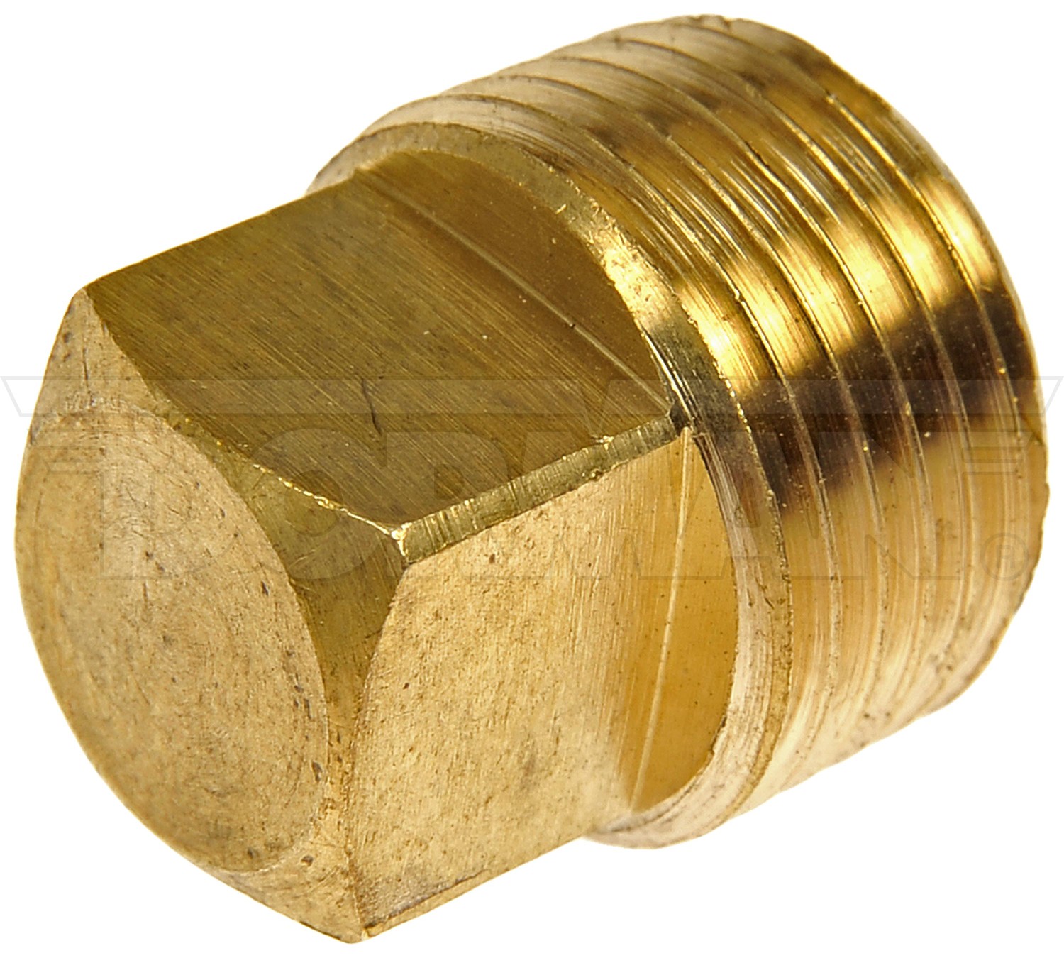 Dorman DOR-785-072D Brass Pipe Plug - Square Head - 3/8 In. MNPT
