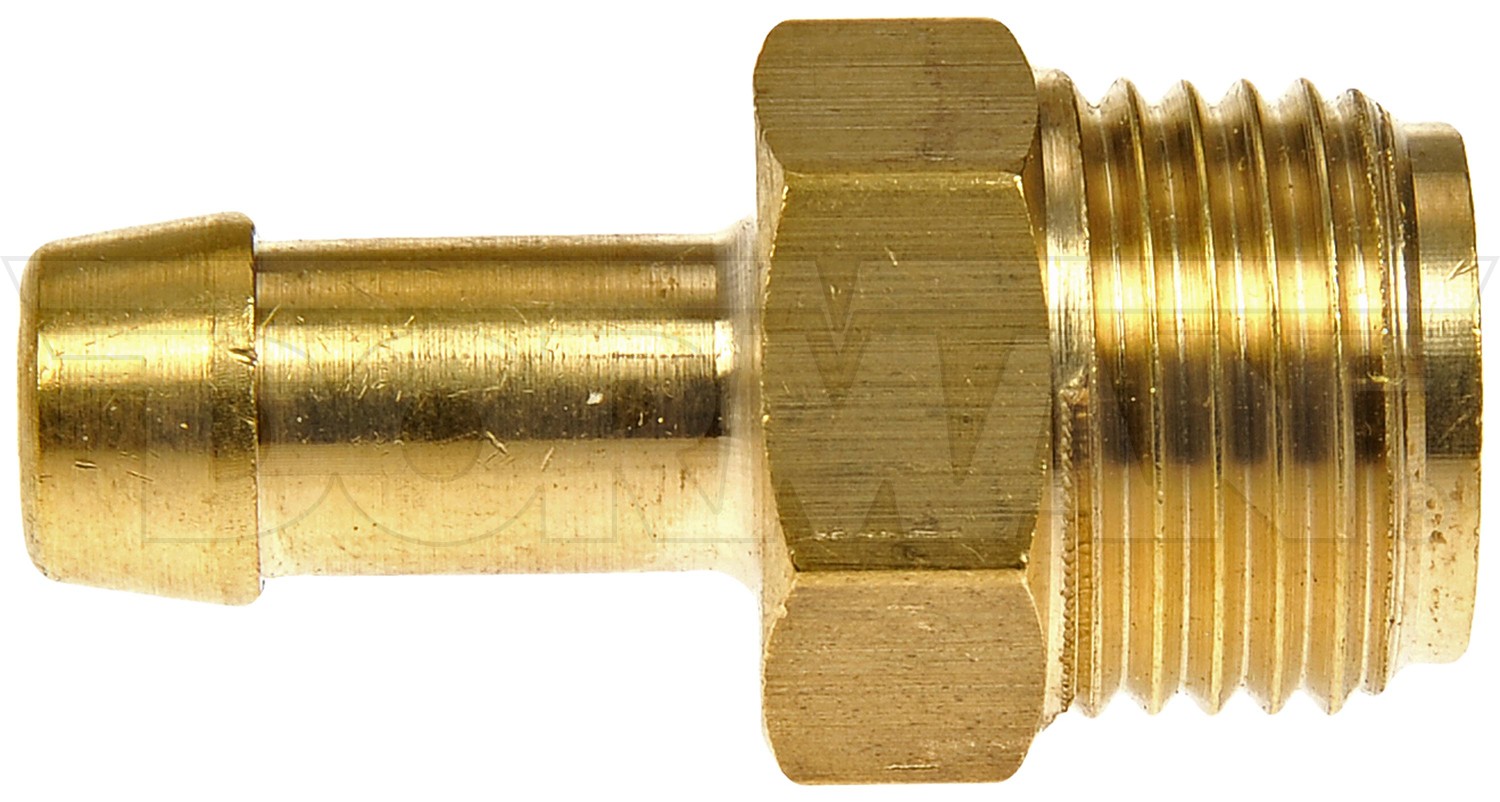 Dorman 785-404D Fuel Hose Fitting - Inverted Flare Male Connector - 5/16 In. X 3/8 In. Tube