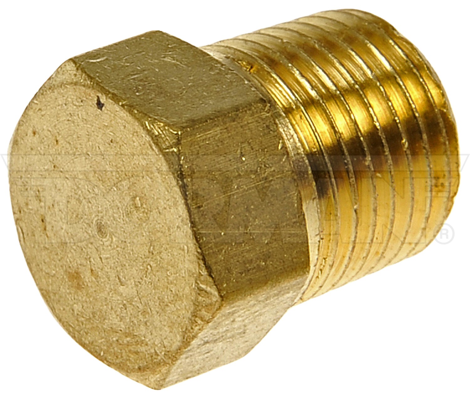 Dorman 785-420D Brass Pipe Plug - Hex Head - 1/8 In. MNPT
