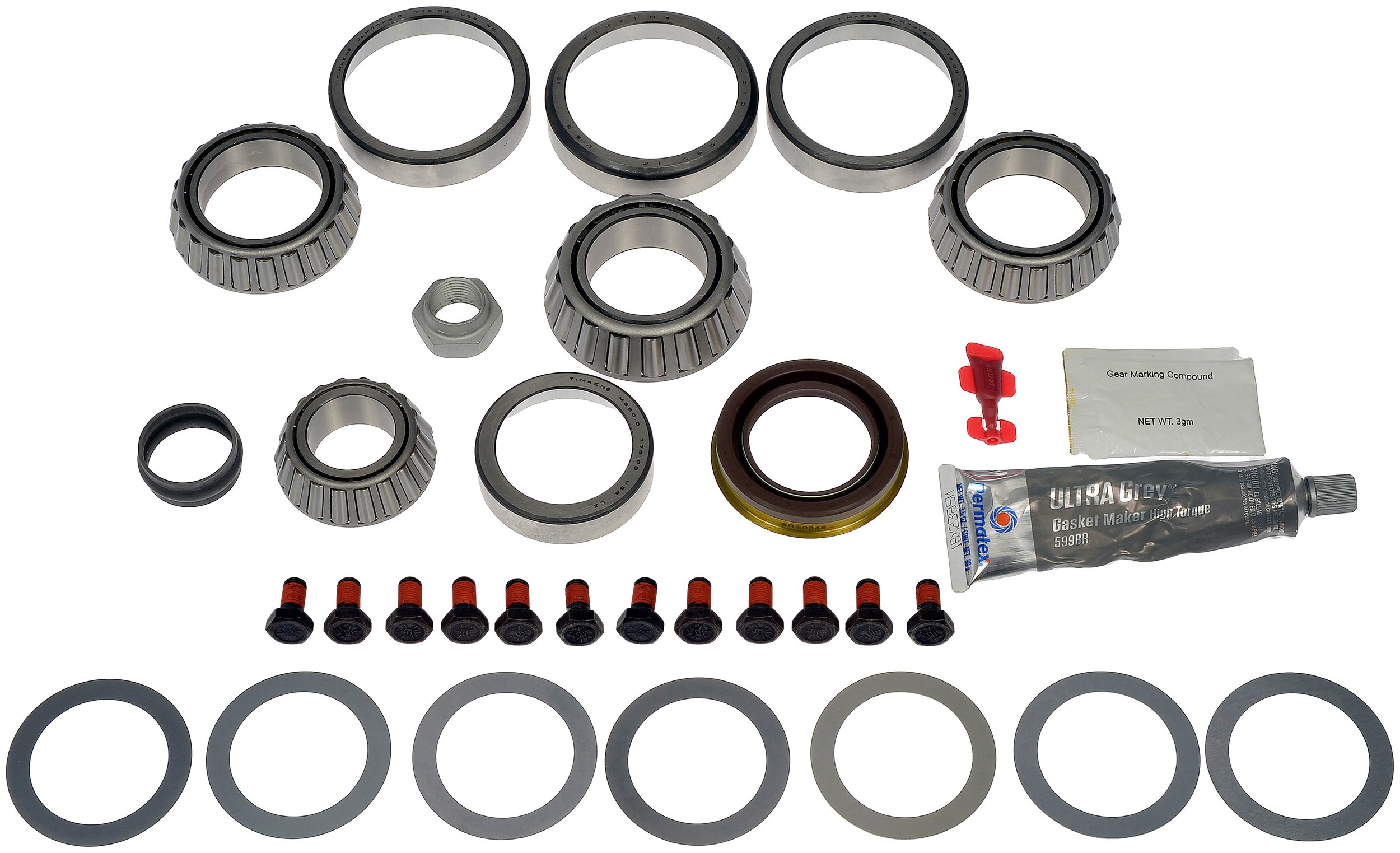 Dorman DOR-797-120 Premium Ring And Pinion Master Bearing And Installation Kit
