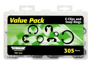 Dorman DOR-799-323 E-Clips/Snap Rings Value Pack- 16 Sku's- 305 Pieces - Image 2