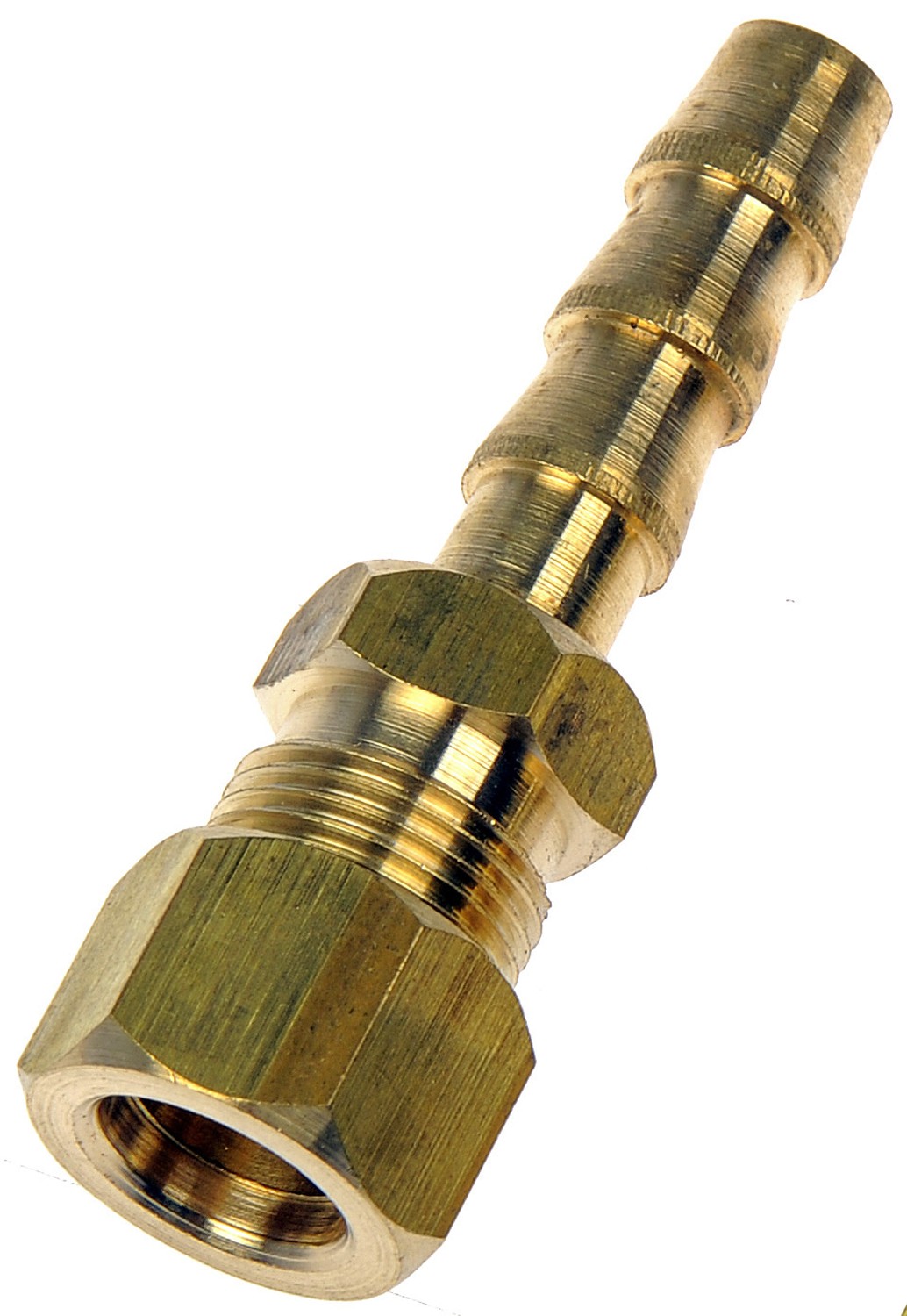 Dorman DOR-800-035 Fuel Line Adapter - 3/8 In. Steel  to 3/8 In.(10mm) Nylon Tubing
