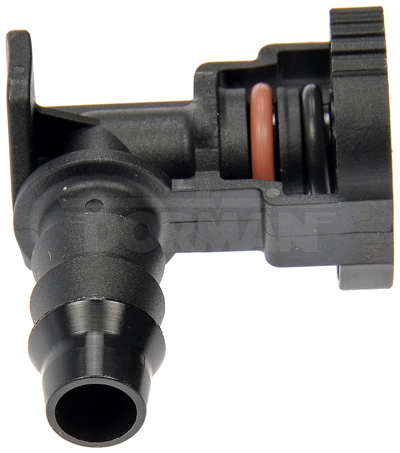 Dorman DOR-800-067 Crankcase Ventilation Hose Connector, Elbow 90 To 8 mm Barbed