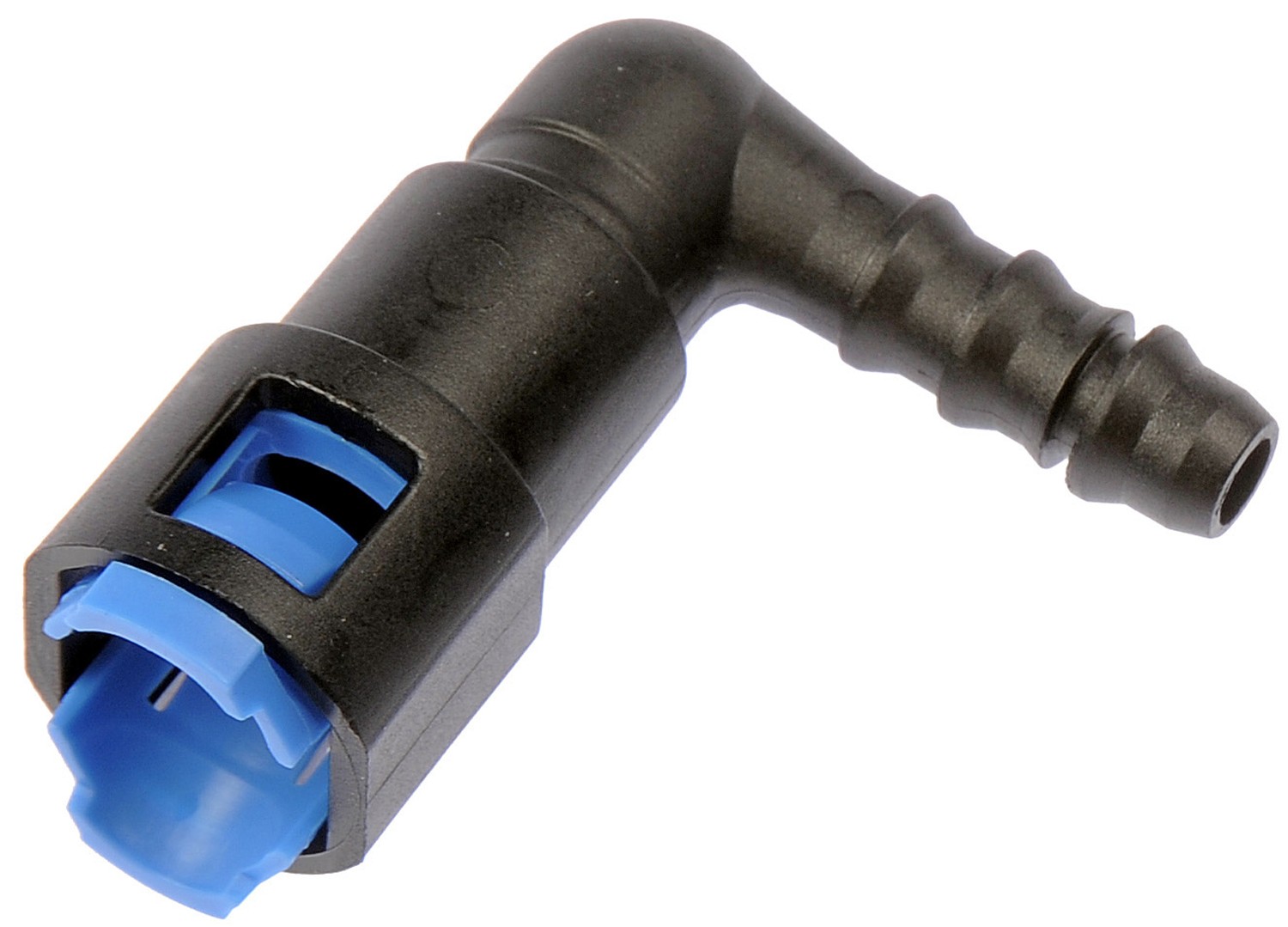 Dorman DOR-800-091 Fuel Line Quick Connector 90 Degree Angle  3/8 In Steel To 5/16In Nylon Tubing