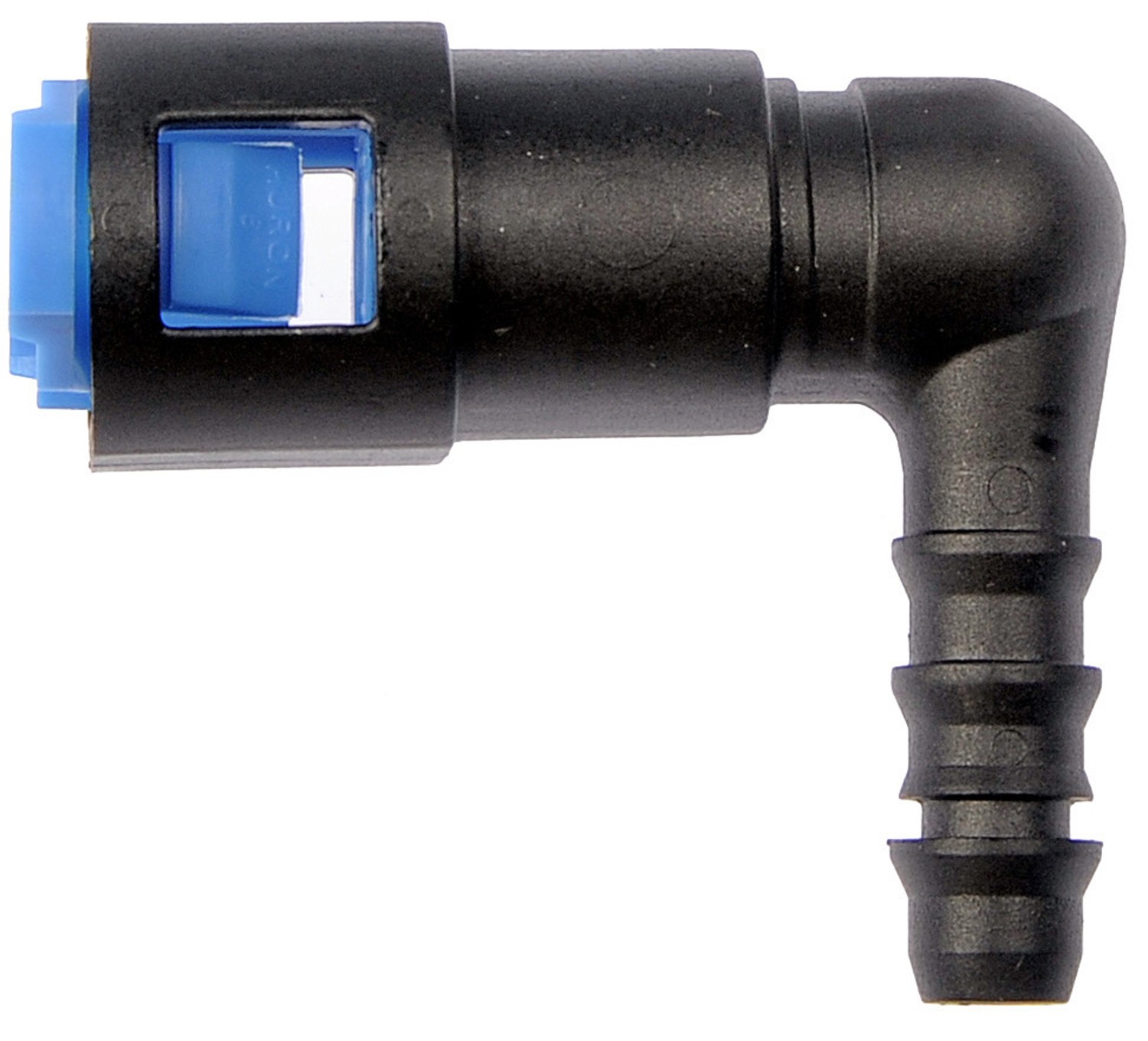 Dorman DOR-800-091 Fuel Line Quick Connector 90 Degree Angle 3/8 In Steel To 5/16In Nylon Tubing - Image 2