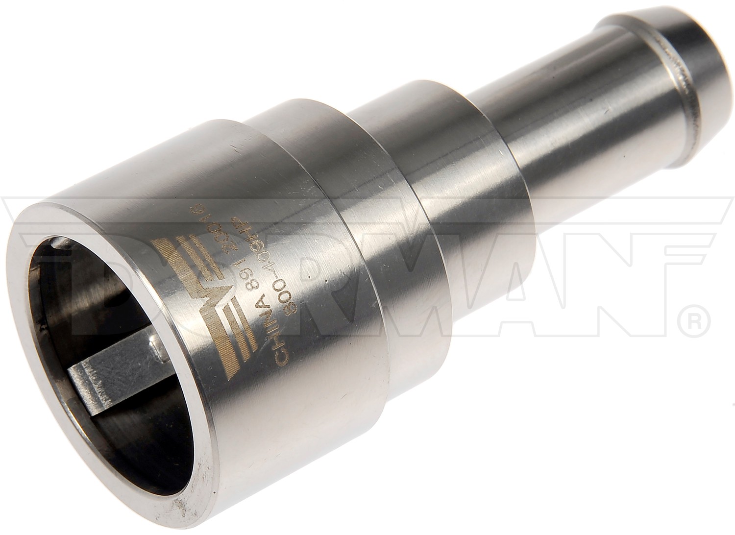 Dorman DOR-800-409HP Coolant Connector - Inlet/Outlet 3/4In. Tube x 5/8In. Hose