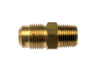 Dorman DOR-800-715 Transmission Line Connector - 3/8-16 NPT x 3/4-16 UNF Flare End - Image 2