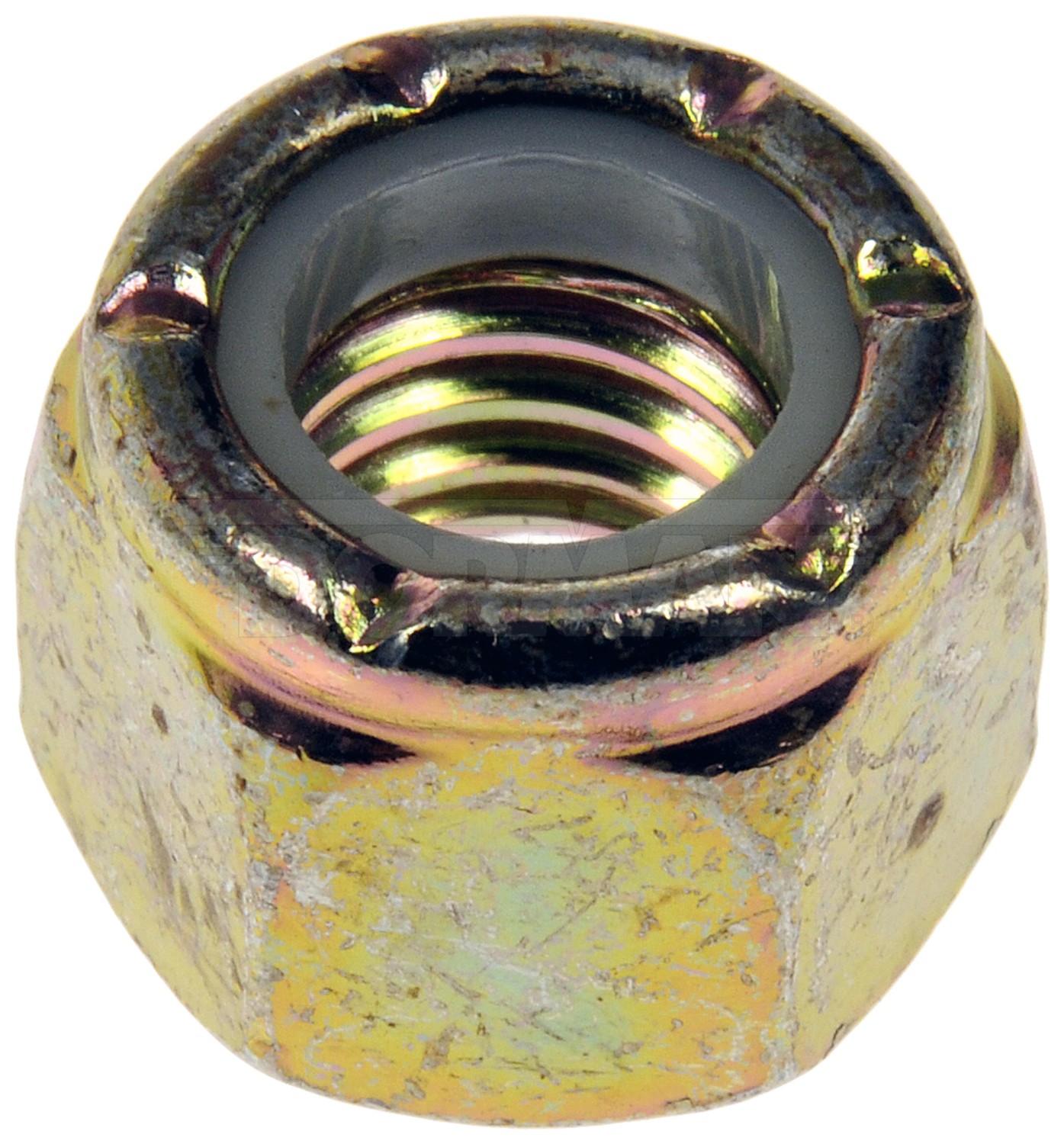 Dorman DOR-810-042 Hex Lock Nut With Nylon Insert-Grade 2-Thread Size- 3/8-16