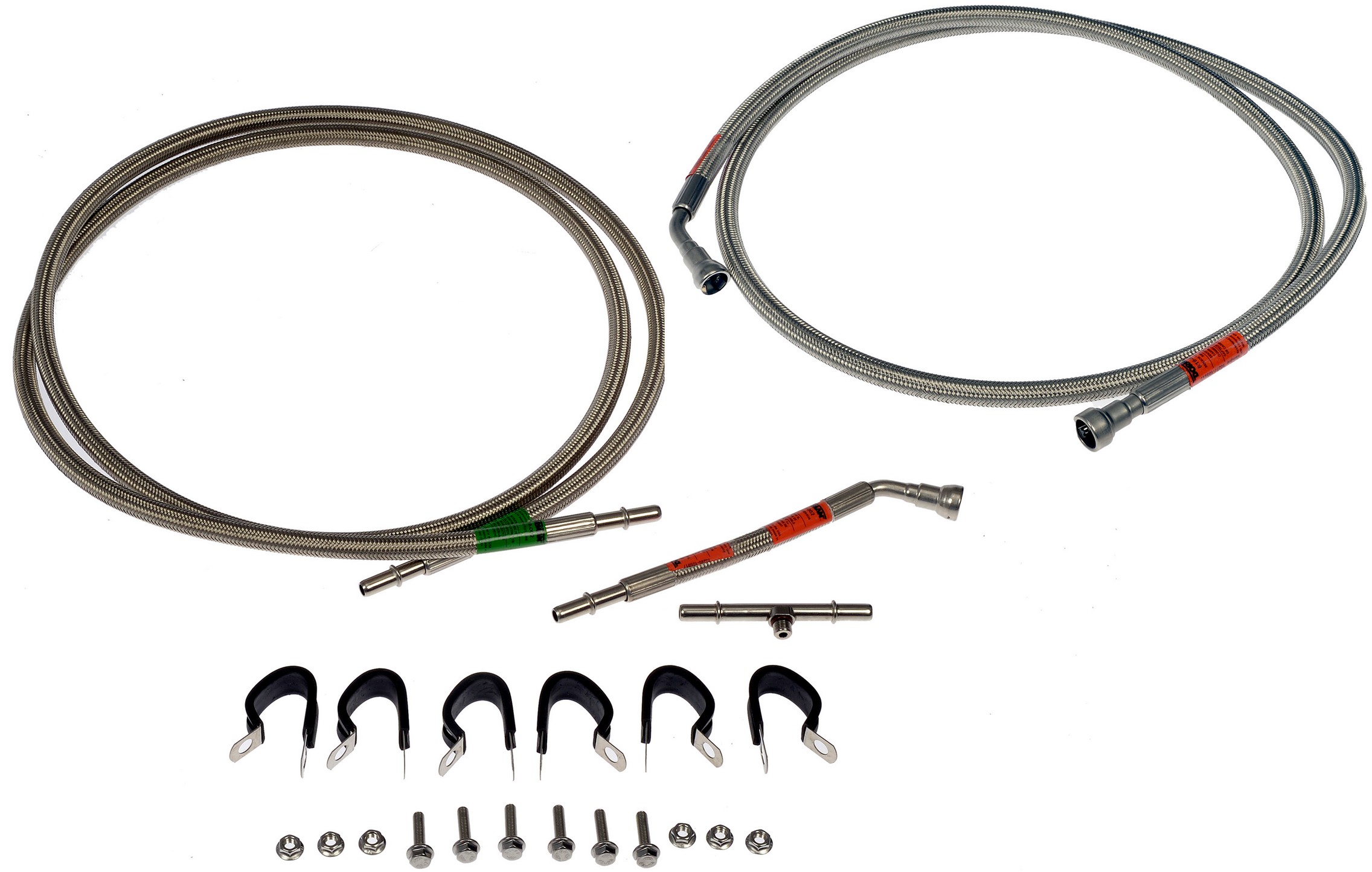 Dorman DOR-819-002 Flexible Stainless Steel Braided Fuel Line - Image 3