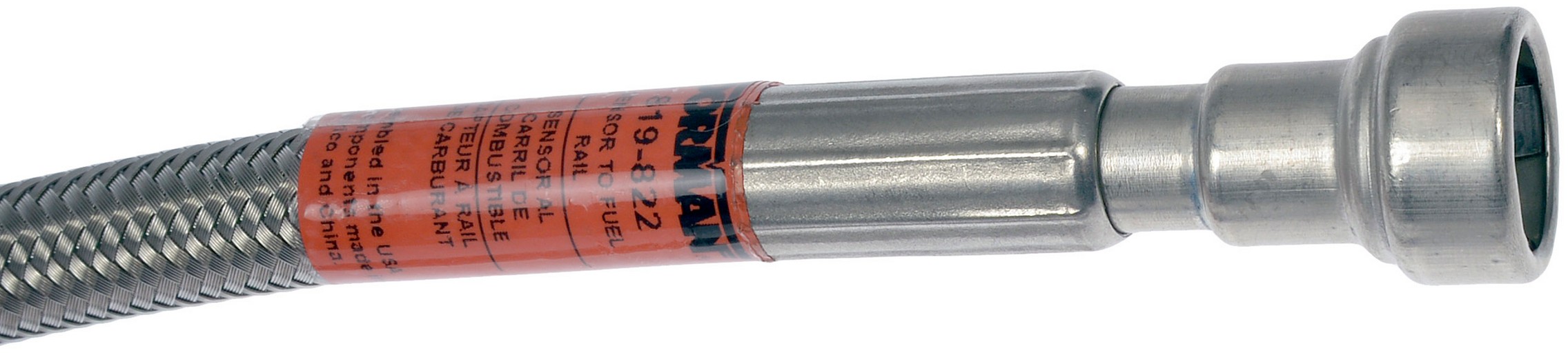Dorman DOR-819-002 Flexible Stainless Steel Braided Fuel Line - Image 8