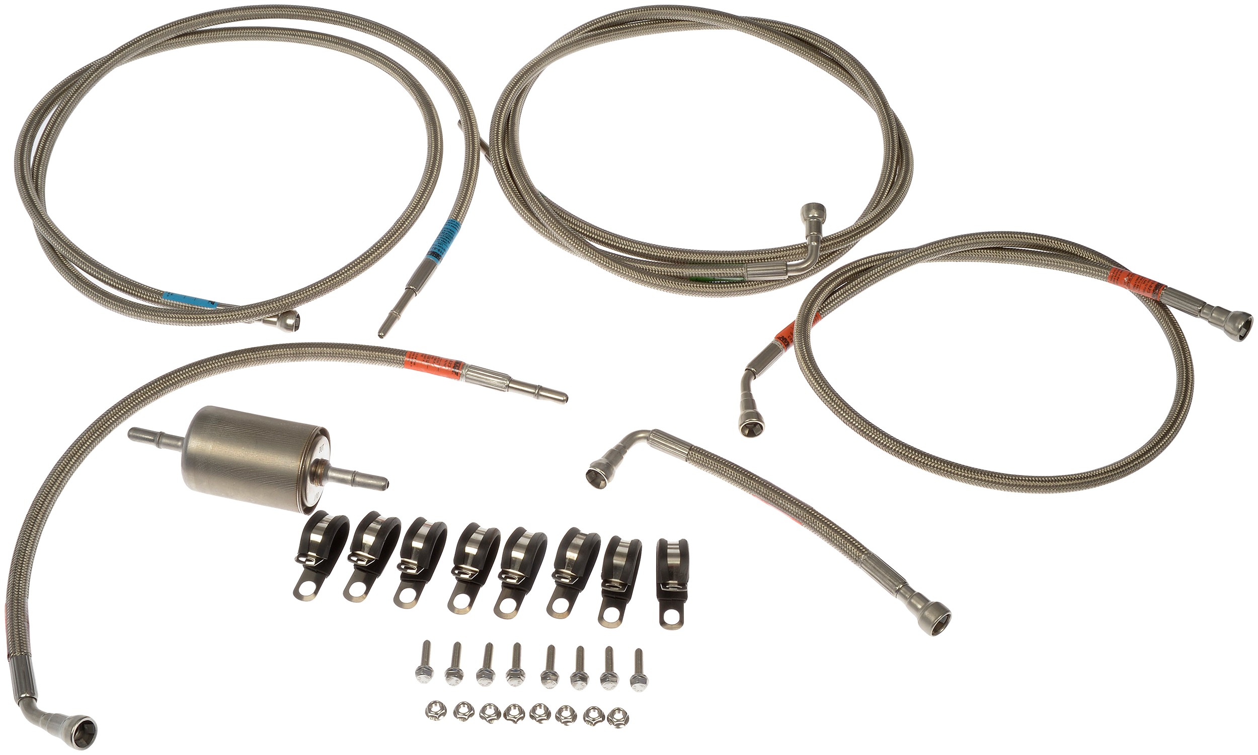 Dorman DOR-819-823 Flexible Stainless Steel Braided Fuel Line - Image 2