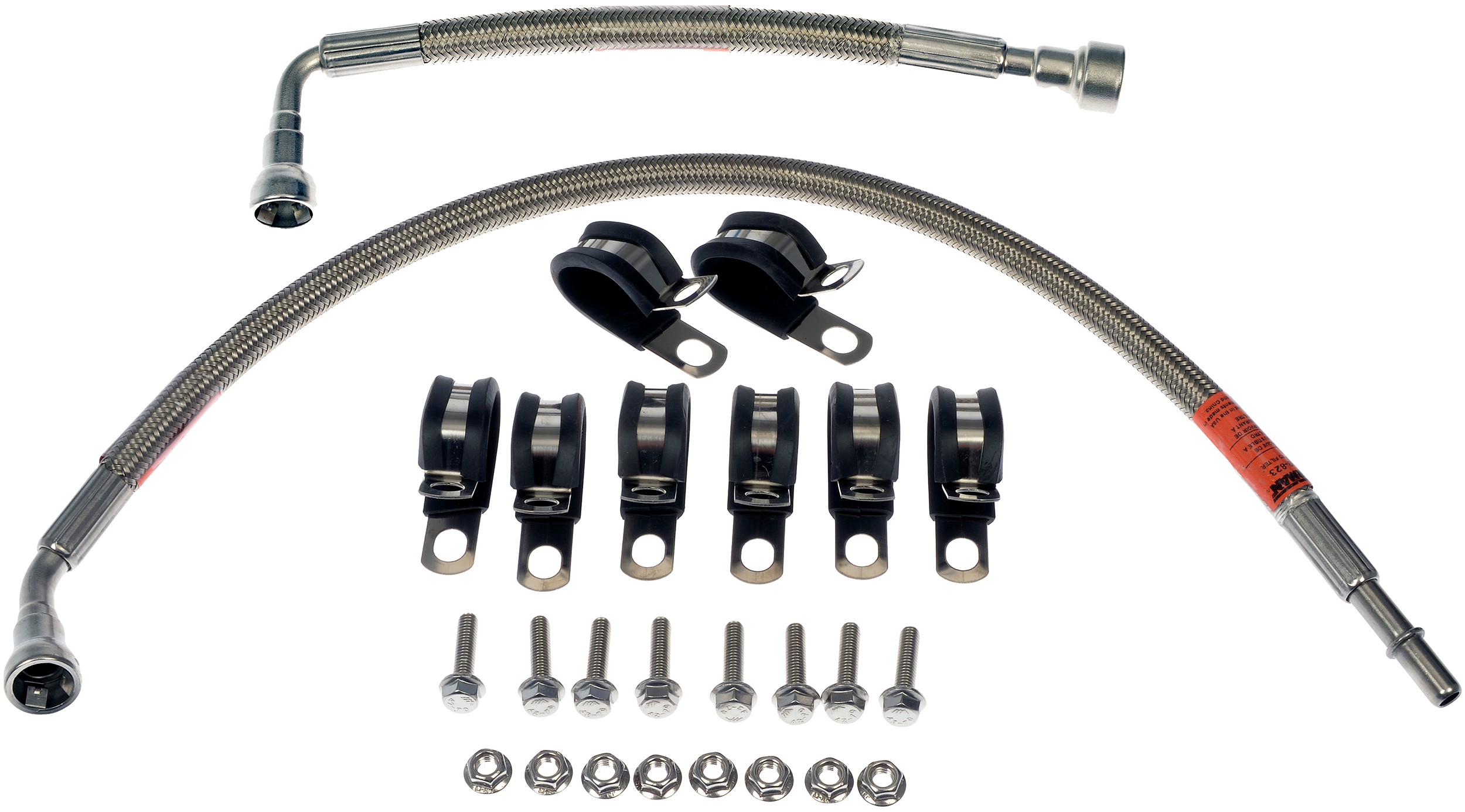Dorman DOR-819-823 Flexible Stainless Steel Braided Fuel Line - Image 4