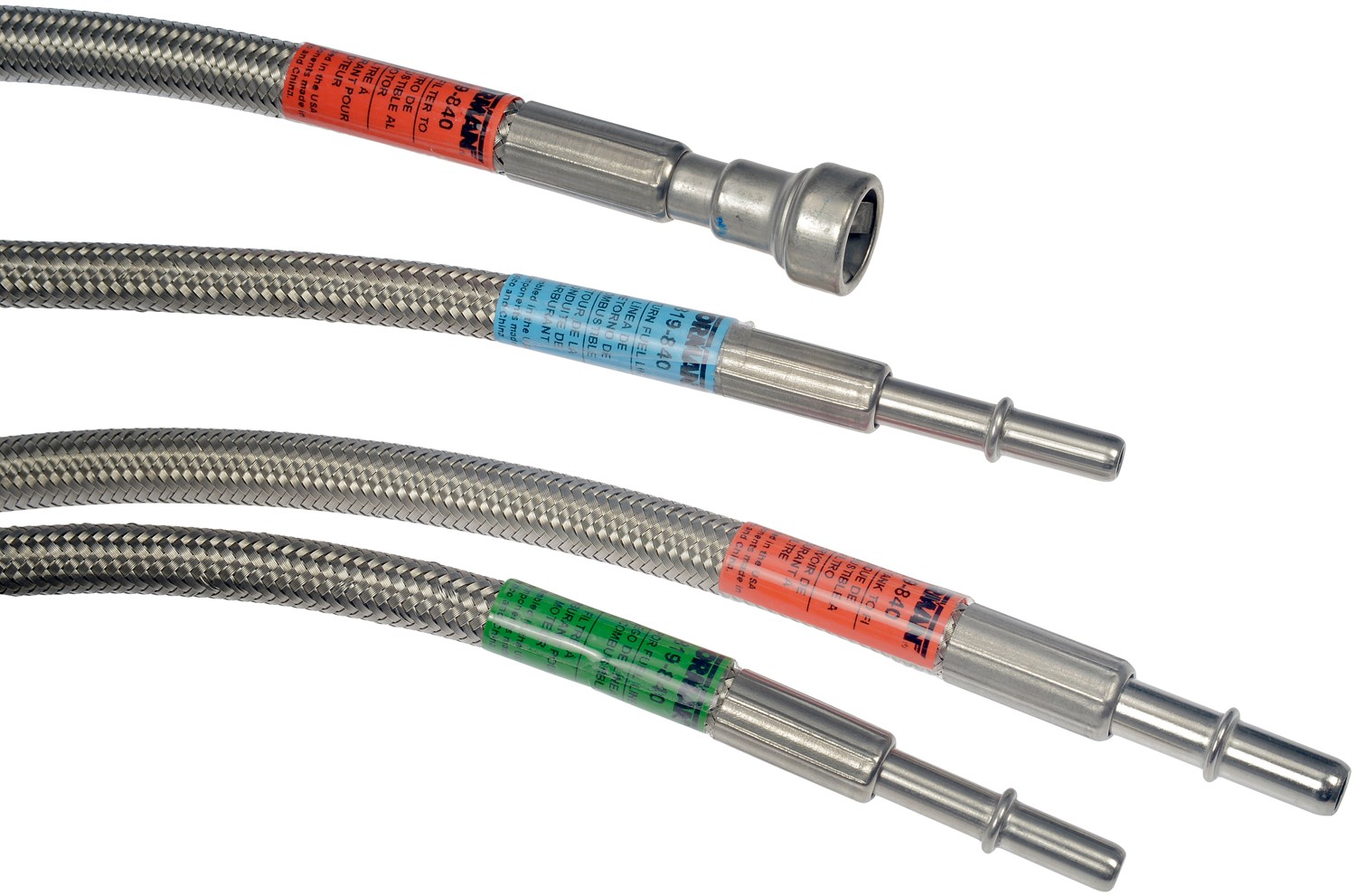 Dorman DOR-819-840 Flexible Stainless Steel Braided Fuel Line - Image 3