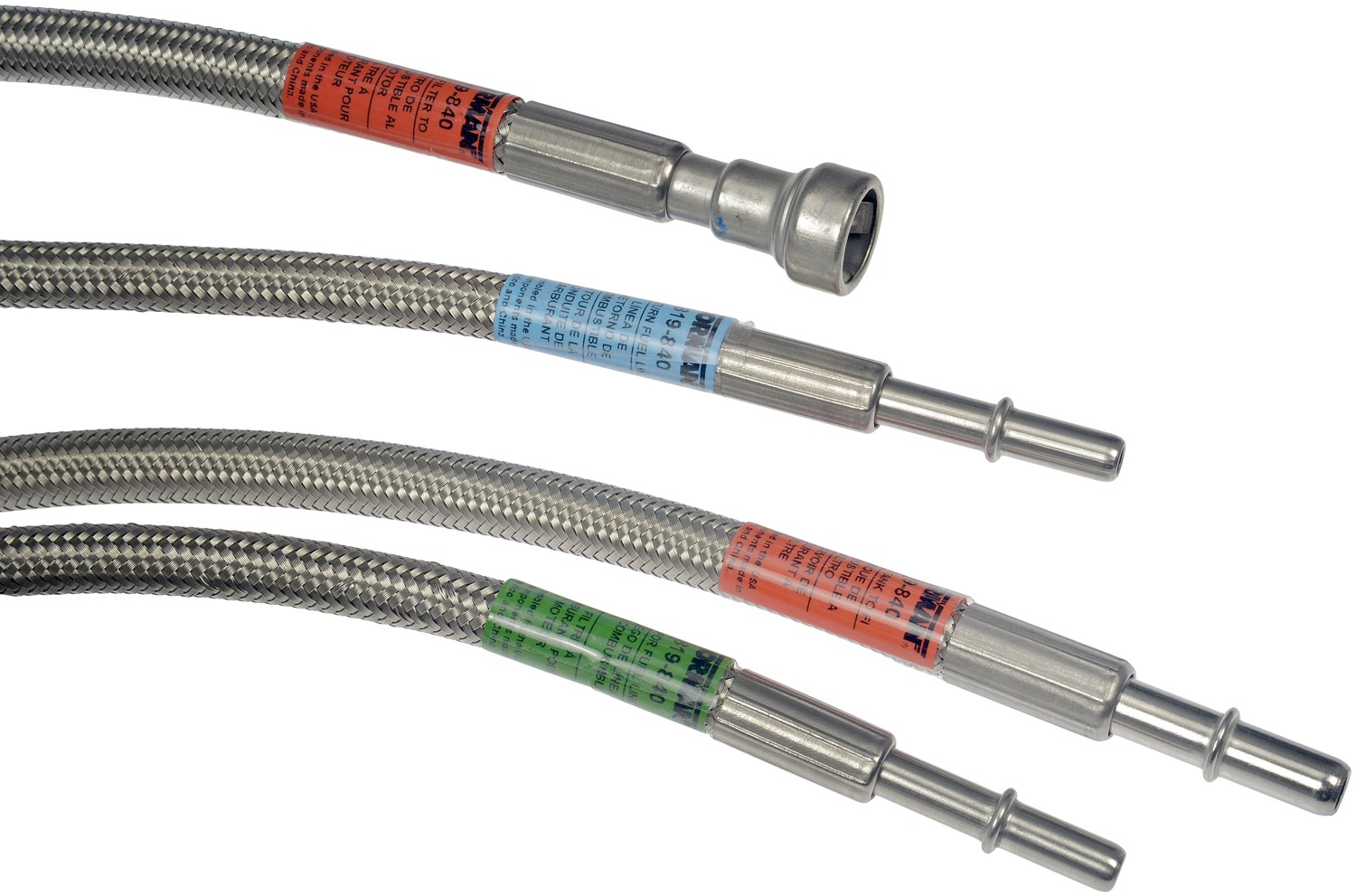 Dorman DOR-819-840 Flexible Stainless Steel Braided Fuel Line - Image 5