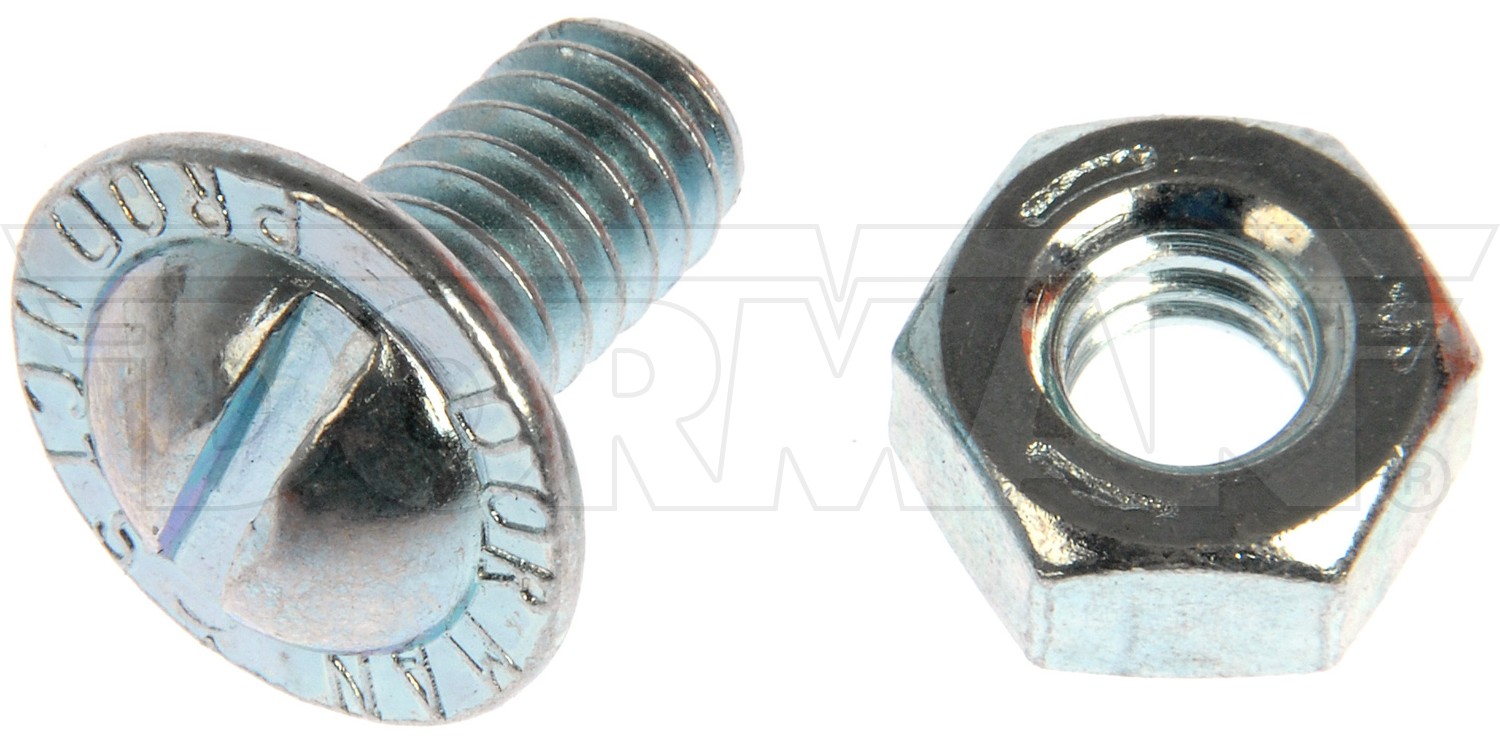 Dorman DOR-848-002 License Plate Fasteners- 1/4-20 x 1/2 In.