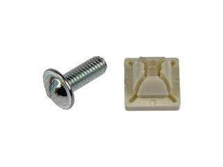 Dorman DOR-848-017 License Plate Fasteners- M6-1.0 x 16mm