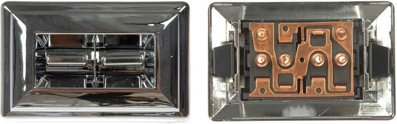 Dorman DOR-901-017 Power Window Switch - Front Left, 2 Button - Image 3