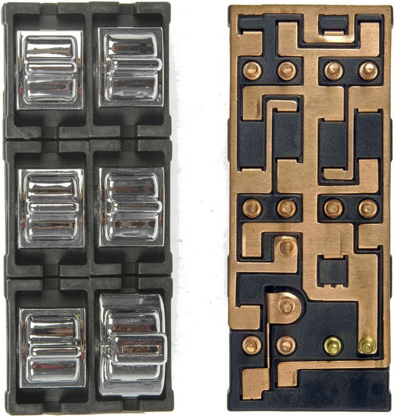 Dorman 901-322 Power Window Switch - 6 Button (With Keyless Entry)