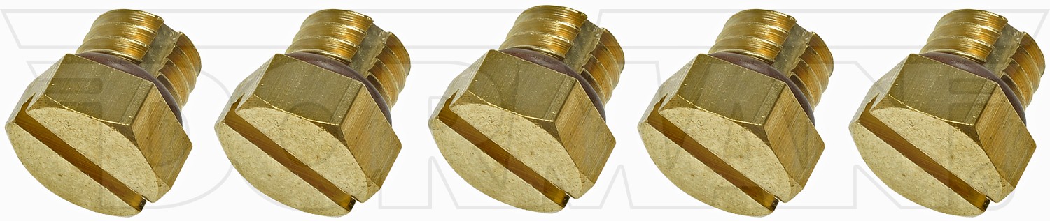 Dorman DOR-904-112HP Diesel Fuel Filter Bleeder Screw - Brass
