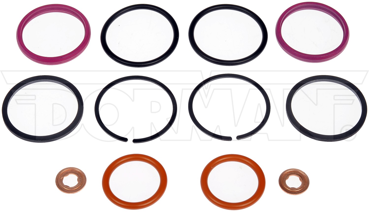 Dorman DOR-904-206 Diesel Fuel Injector O-ring Kit - Image 2